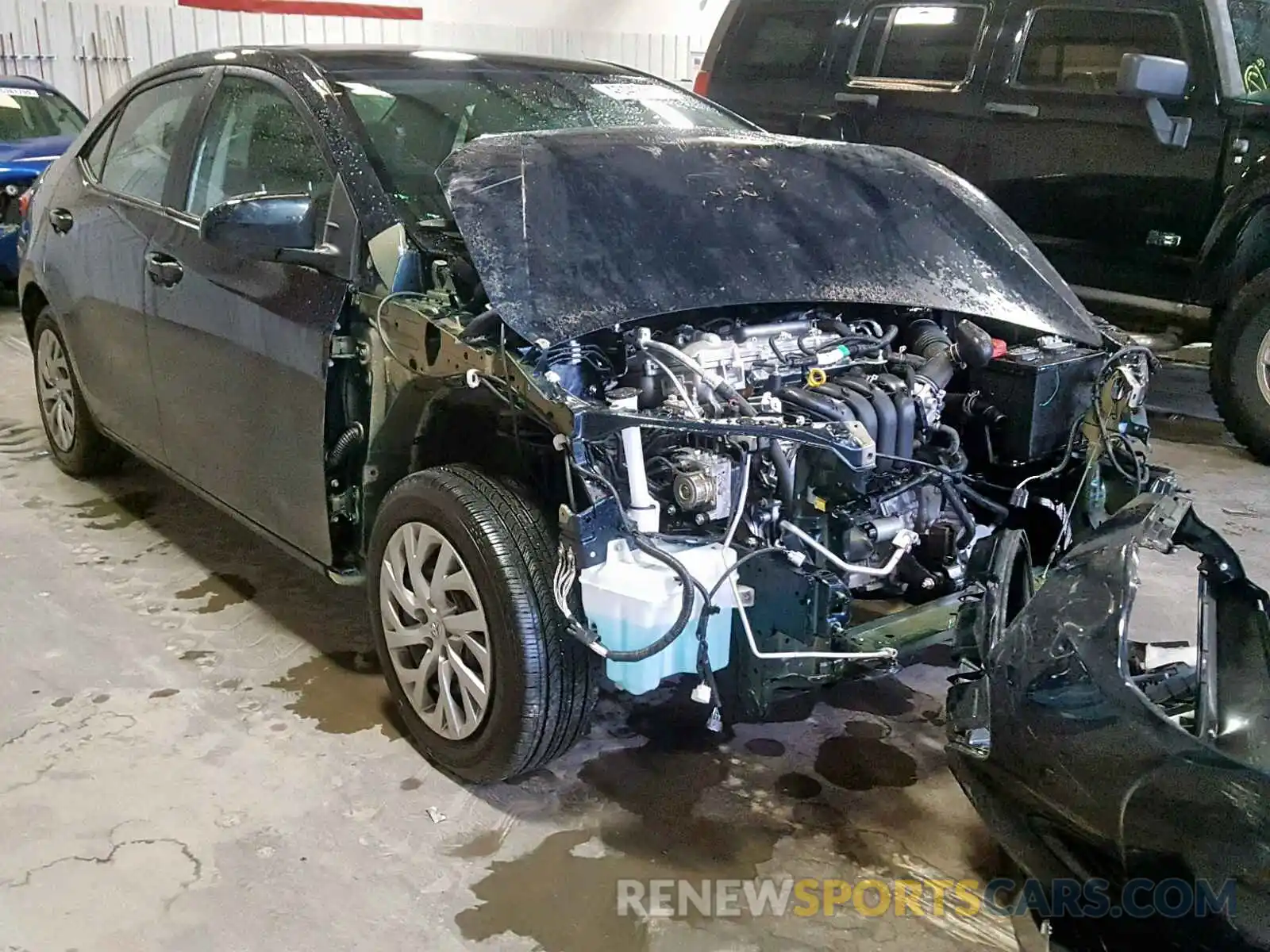 1 Photograph of a damaged car 2T1BURHE7KC157664 TOYOTA COROLLA 2019
