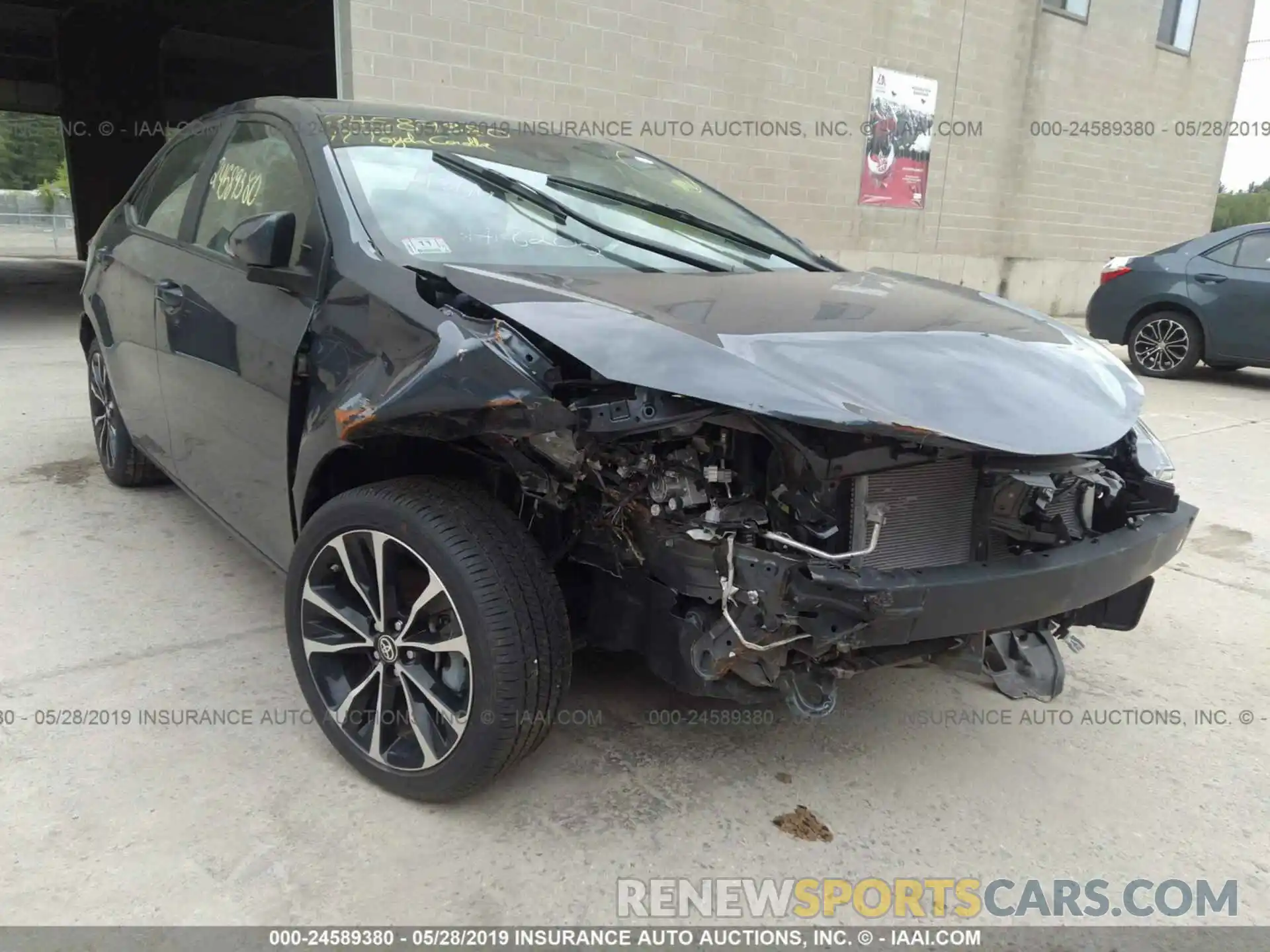 6 Photograph of a damaged car 2T1BURHE7KC158202 TOYOTA COROLLA 2019