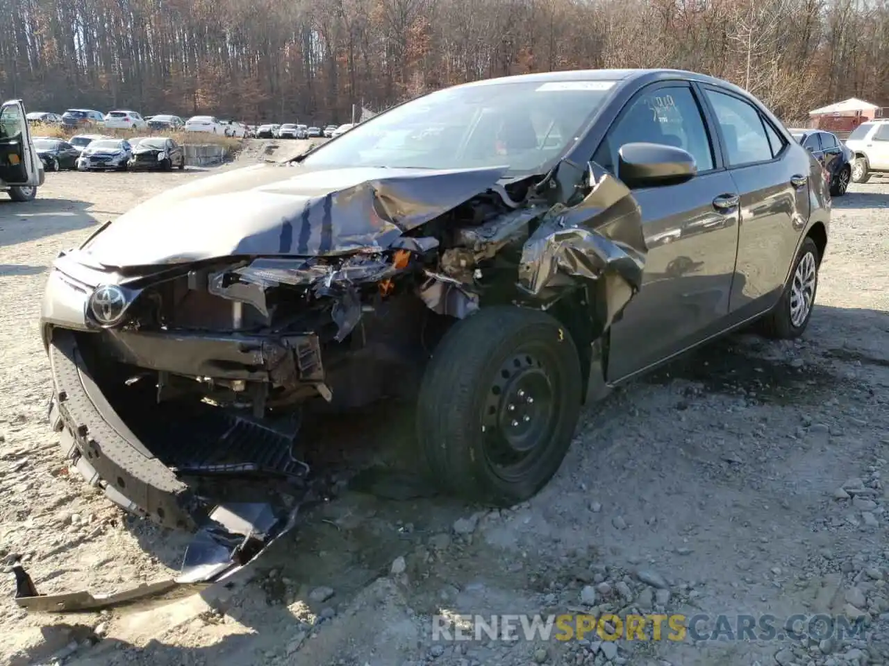 9 Photograph of a damaged car 2T1BURHE7KC158782 TOYOTA COROLLA 2019