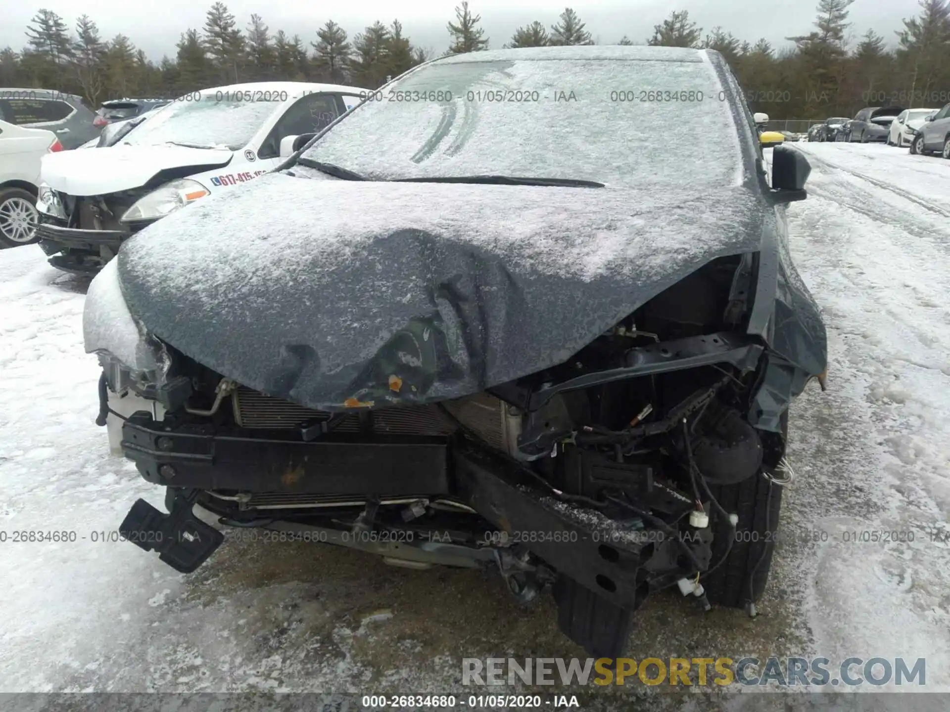 6 Photograph of a damaged car 2T1BURHE7KC159592 TOYOTA COROLLA 2019