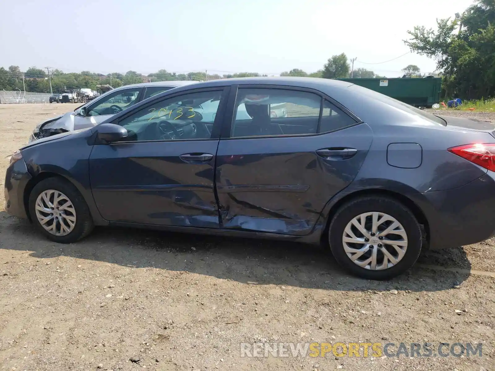 9 Photograph of a damaged car 2T1BURHE7KC159625 TOYOTA COROLLA 2019