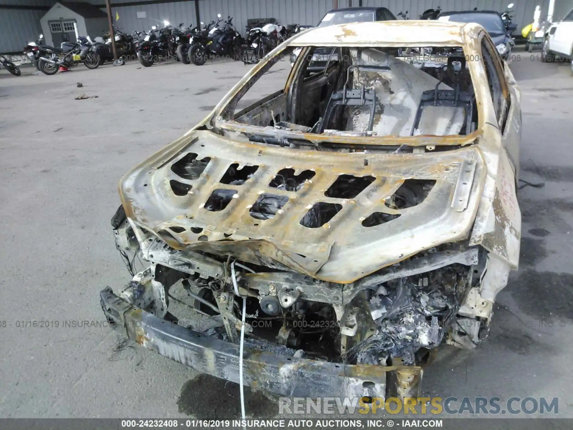 6 Photograph of a damaged car 2T1BURHE7KC160337 TOYOTA COROLLA 2019