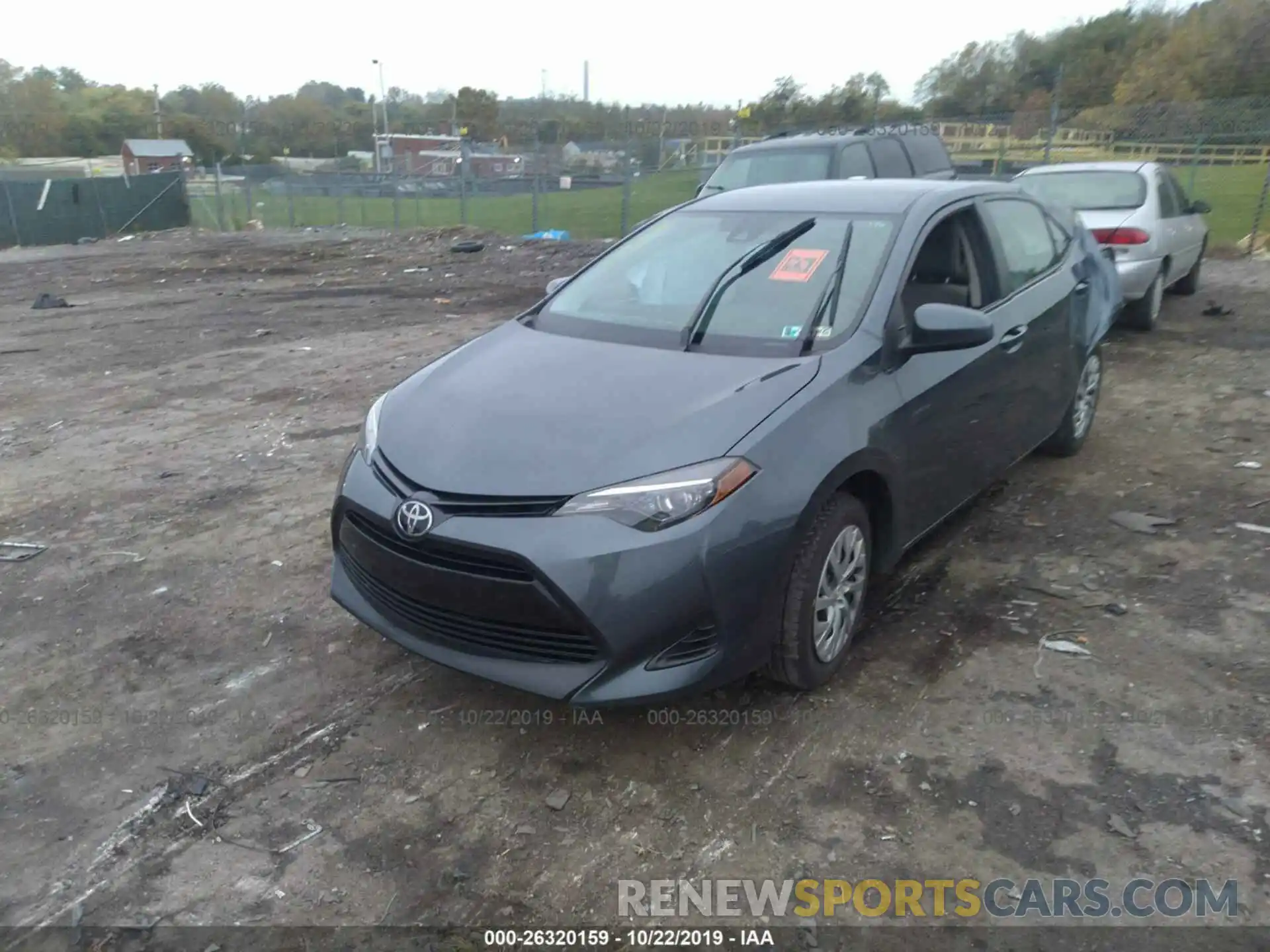 2 Photograph of a damaged car 2T1BURHE7KC161827 TOYOTA COROLLA 2019