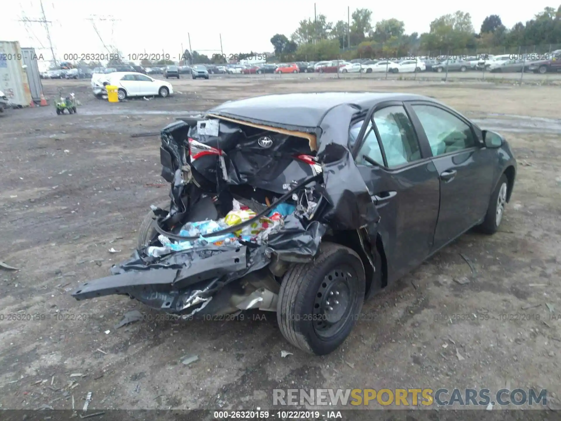 4 Photograph of a damaged car 2T1BURHE7KC161827 TOYOTA COROLLA 2019