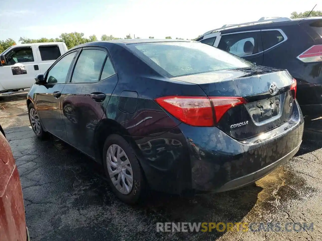 3 Photograph of a damaged car 2T1BURHE7KC163030 TOYOTA COROLLA 2019