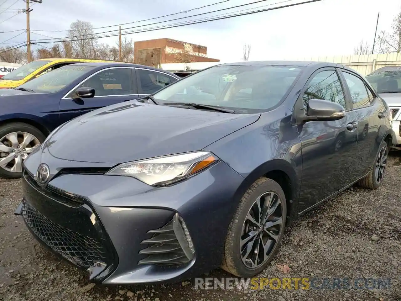 2 Photograph of a damaged car 2T1BURHE7KC163335 TOYOTA COROLLA 2019