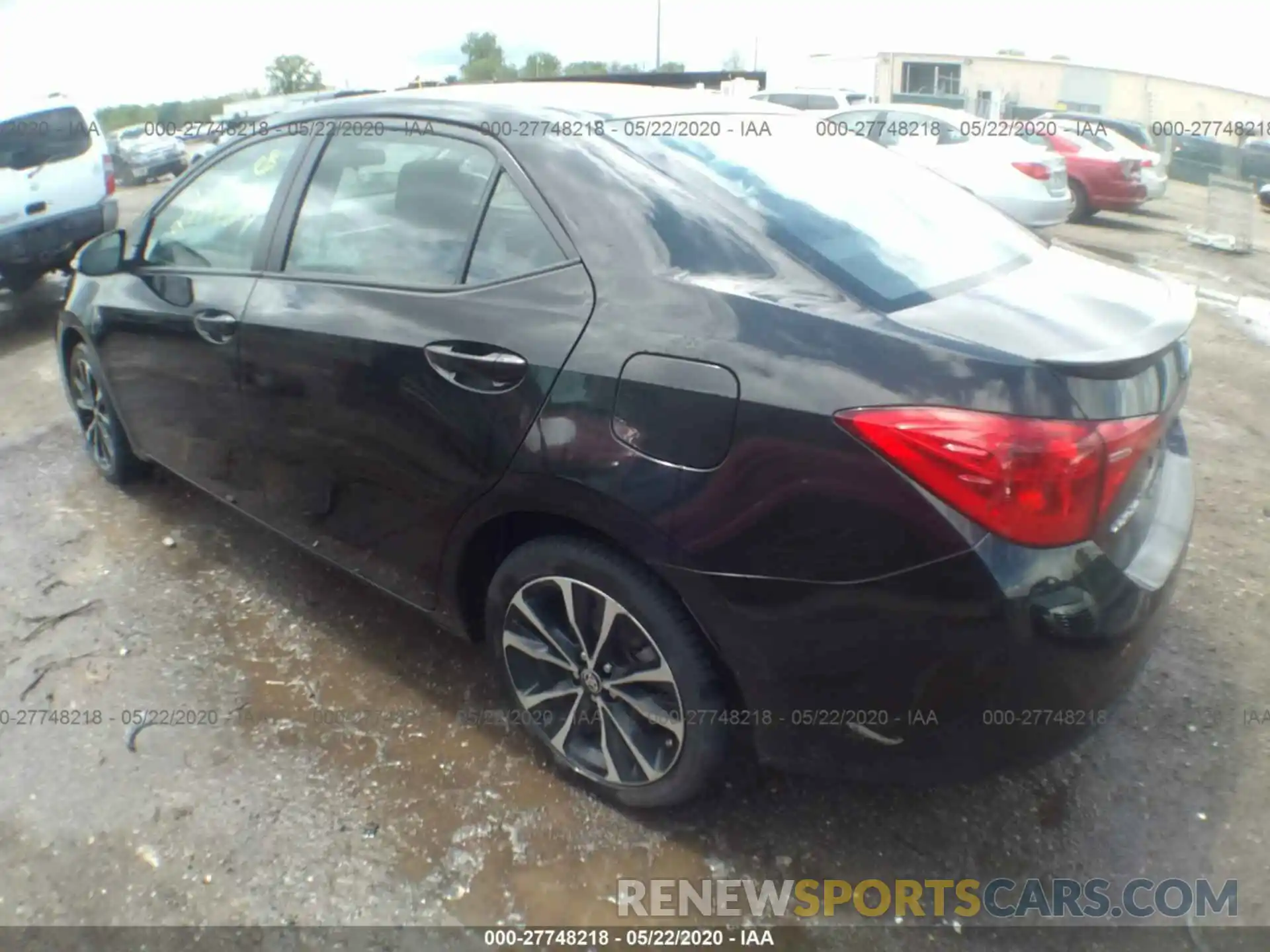 3 Photograph of a damaged car 2T1BURHE7KC163898 TOYOTA COROLLA 2019