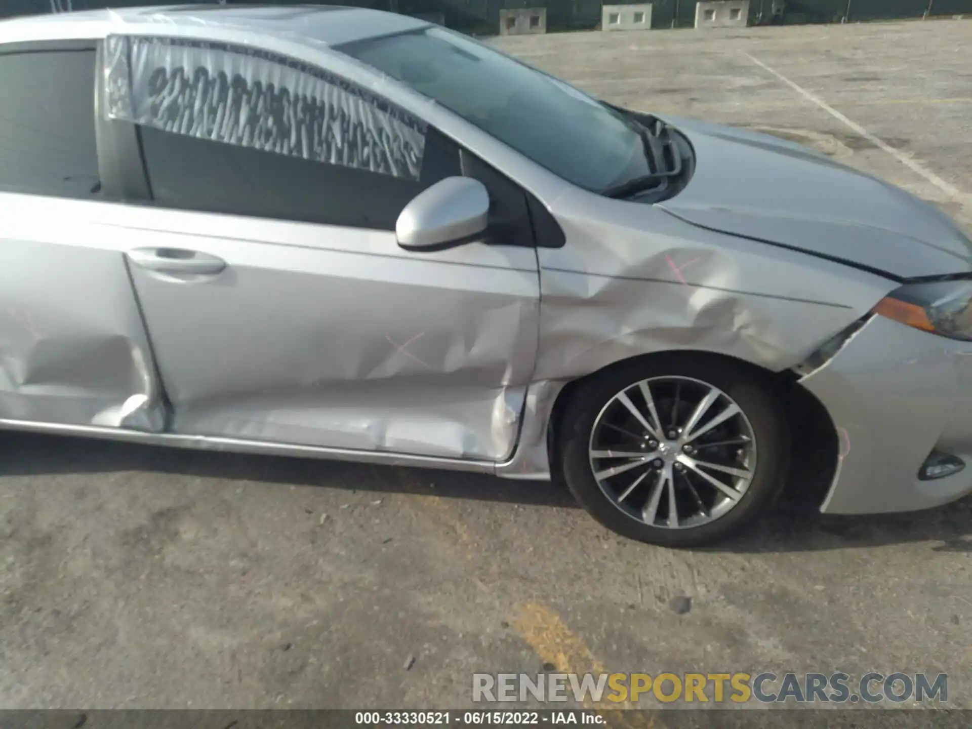 6 Photograph of a damaged car 2T1BURHE7KC164906 TOYOTA COROLLA 2019