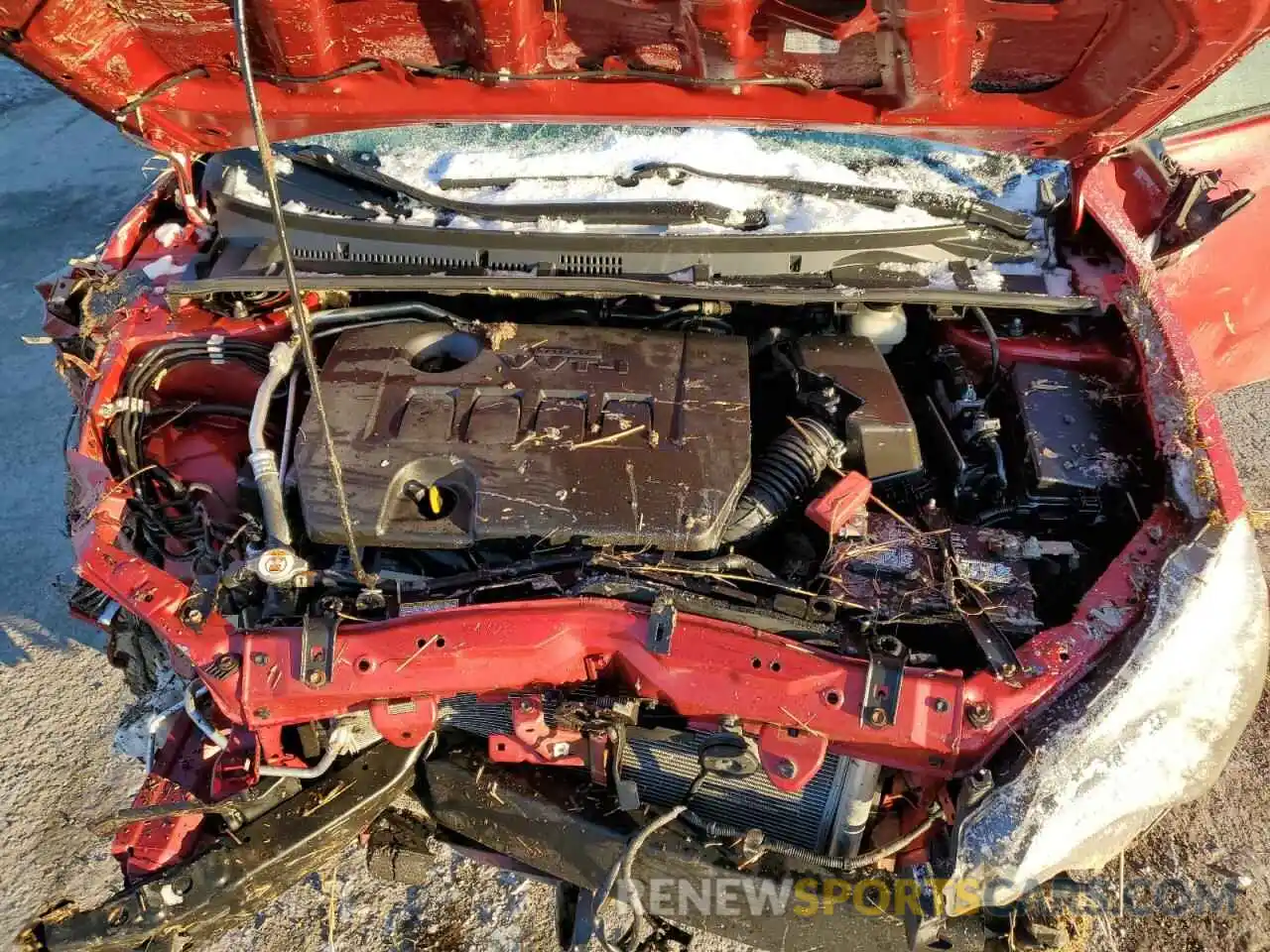 11 Фотография поврежденного автомобиля 2T1BURHE7KC166610 TOYOTA COROLLA 2019