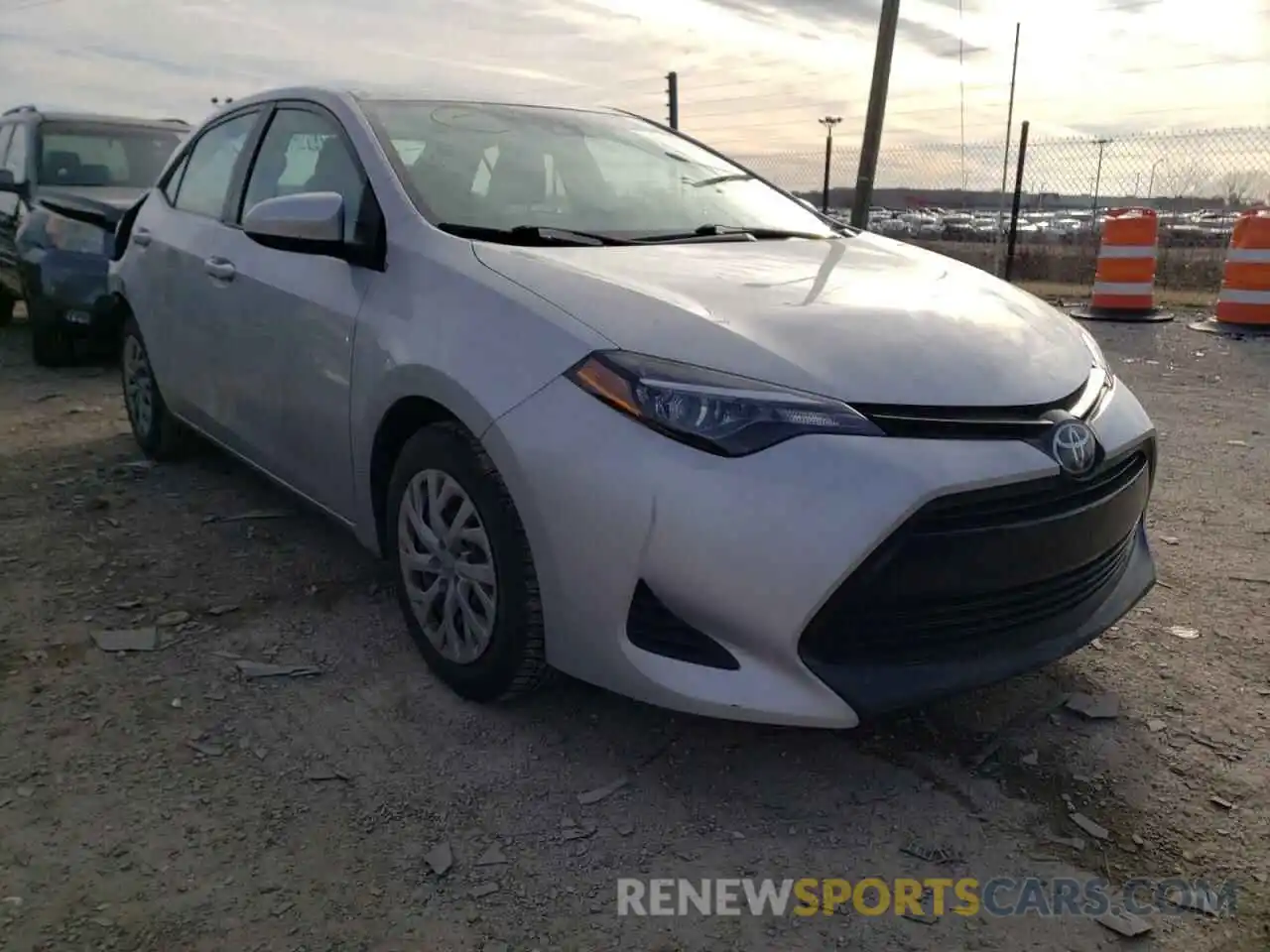 1 Photograph of a damaged car 2T1BURHE7KC169801 TOYOTA COROLLA 2019