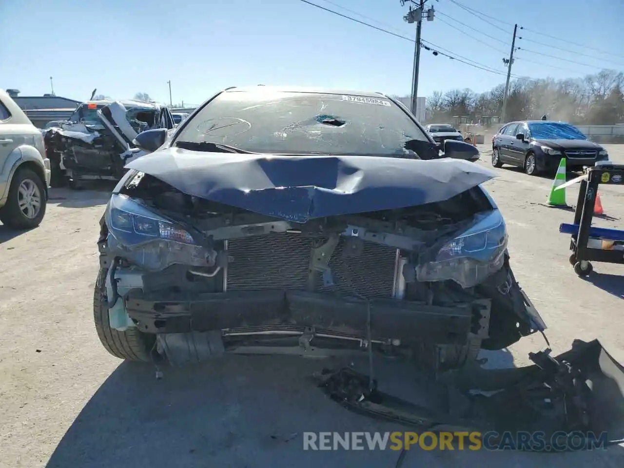 5 Photograph of a damaged car 2T1BURHE7KC169992 TOYOTA COROLLA 2019