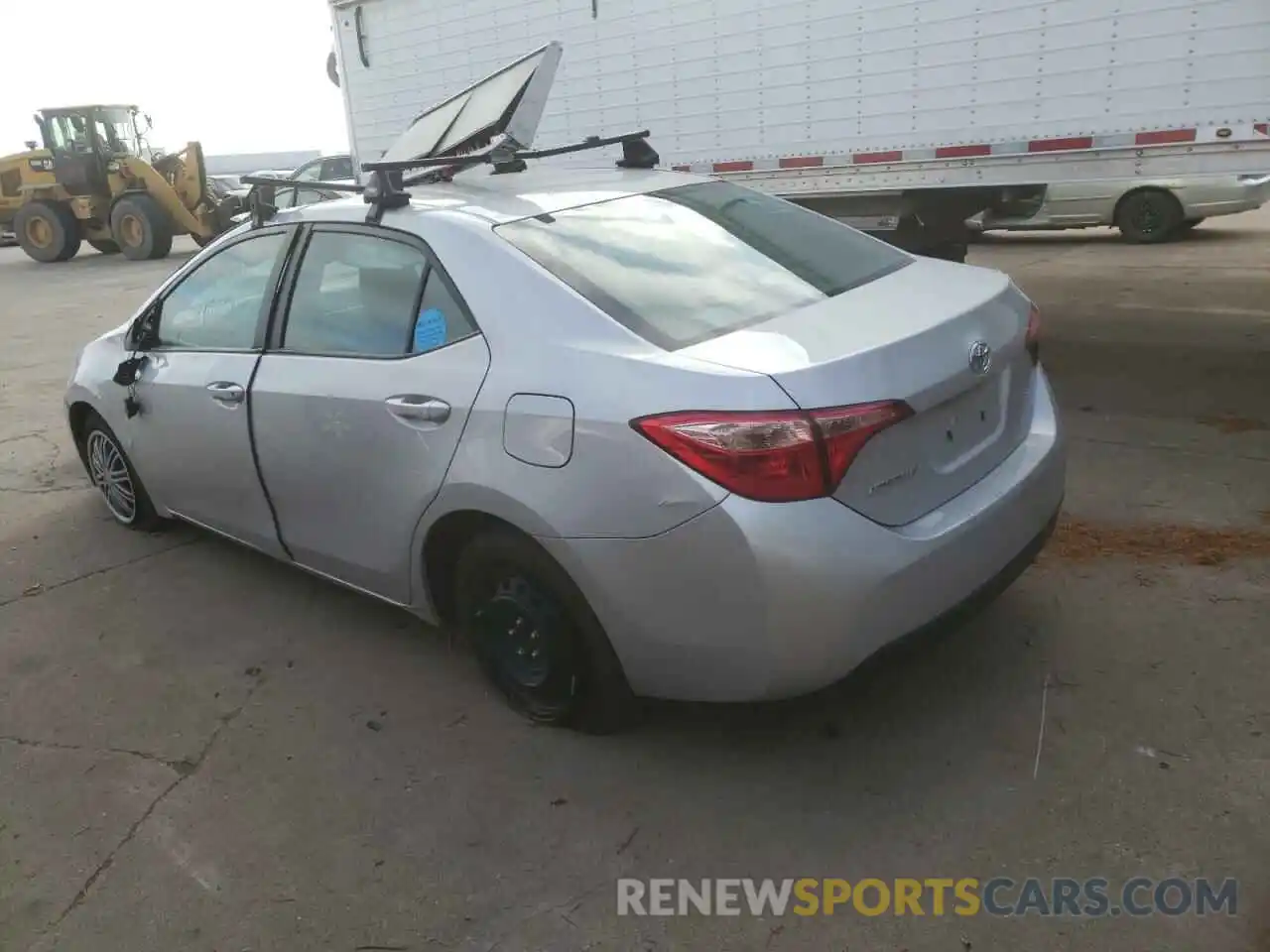 3 Photograph of a damaged car 2T1BURHE7KC170222 TOYOTA COROLLA 2019