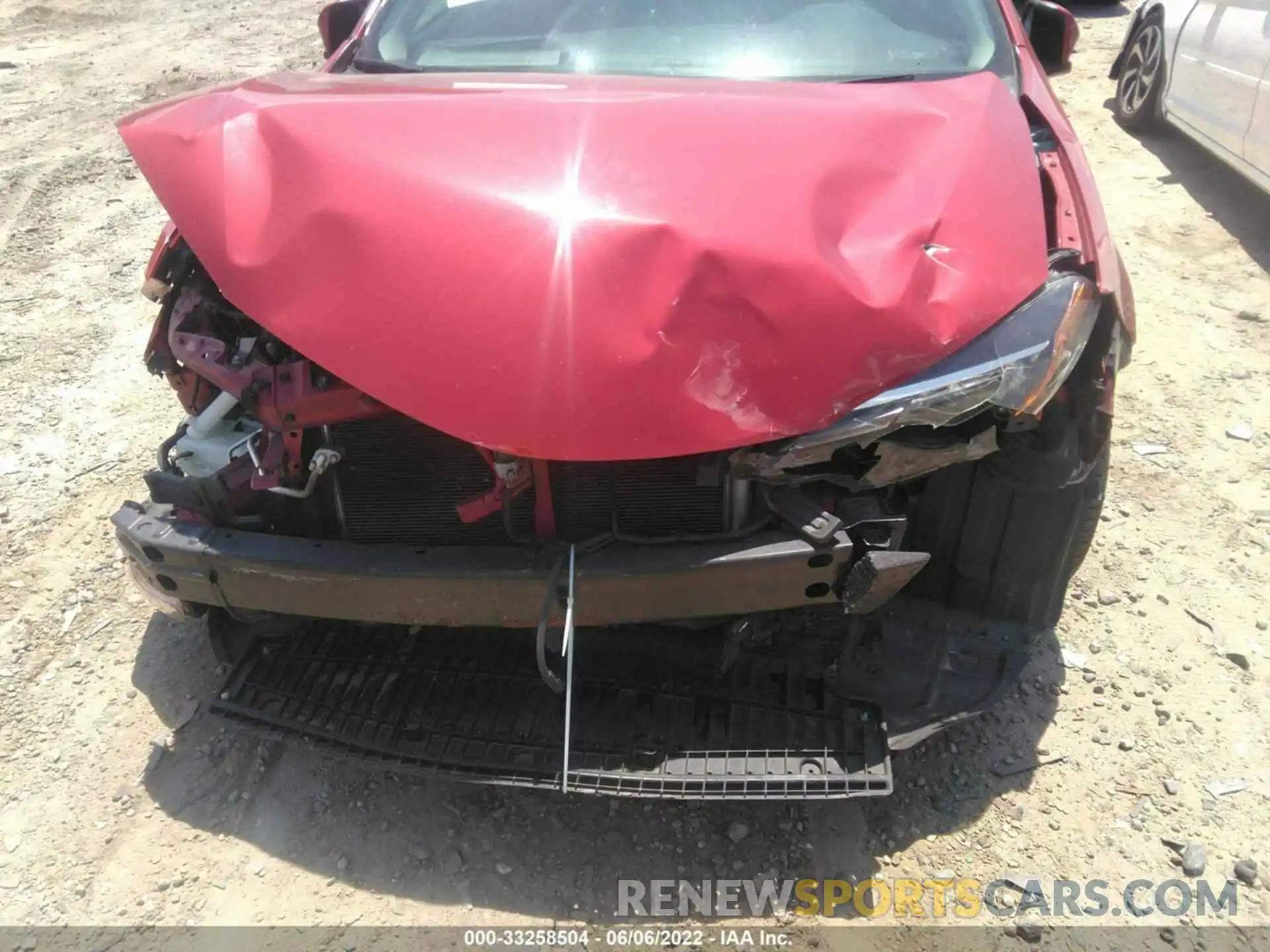 6 Photograph of a damaged car 2T1BURHE7KC170768 TOYOTA COROLLA 2019