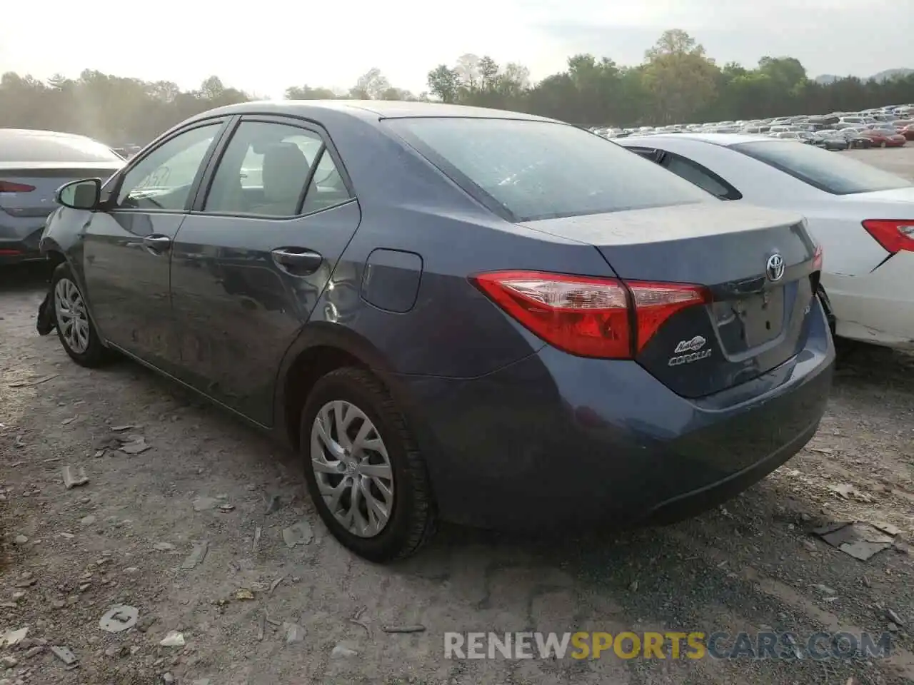 3 Photograph of a damaged car 2T1BURHE7KC171967 TOYOTA COROLLA 2019