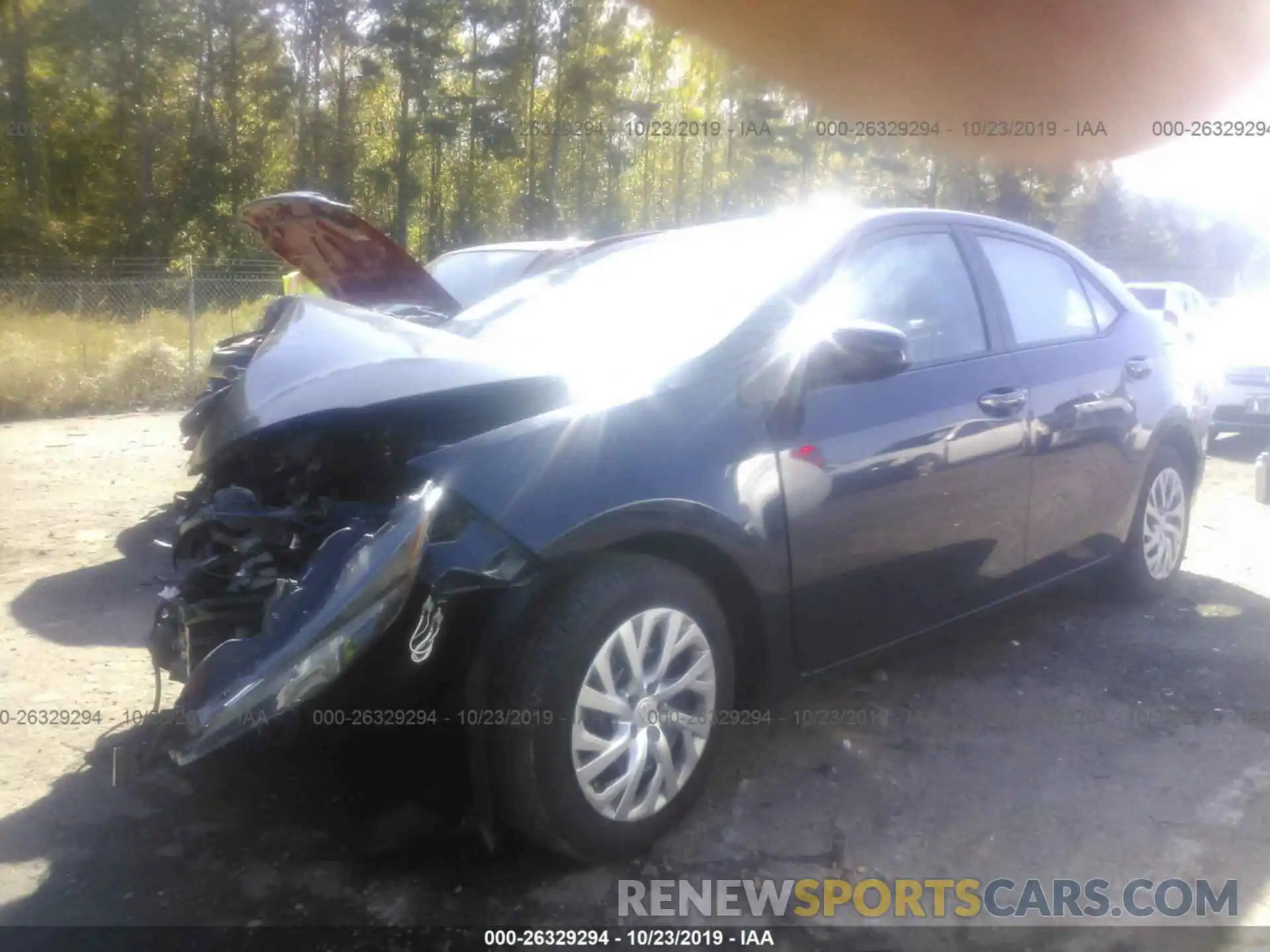 2 Photograph of a damaged car 2T1BURHE7KC172889 TOYOTA COROLLA 2019