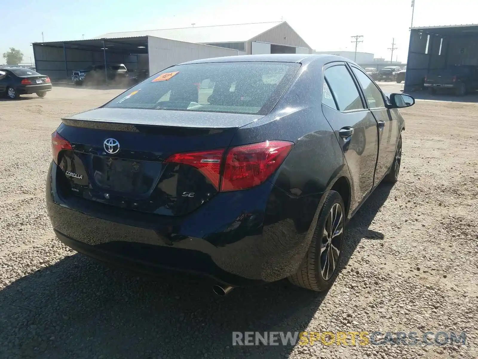 4 Photograph of a damaged car 2T1BURHE7KC173332 TOYOTA COROLLA 2019