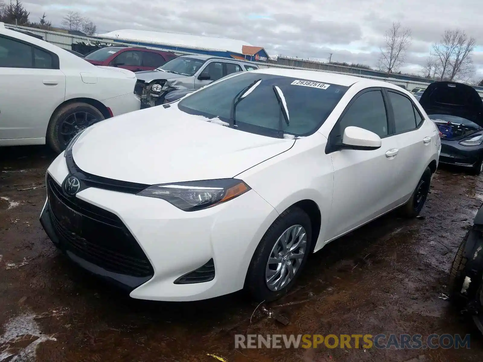 2 Photograph of a damaged car 2T1BURHE7KC173802 TOYOTA COROLLA 2019