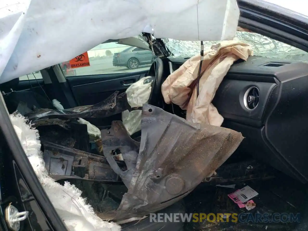 5 Photograph of a damaged car 2T1BURHE7KC177977 TOYOTA COROLLA 2019