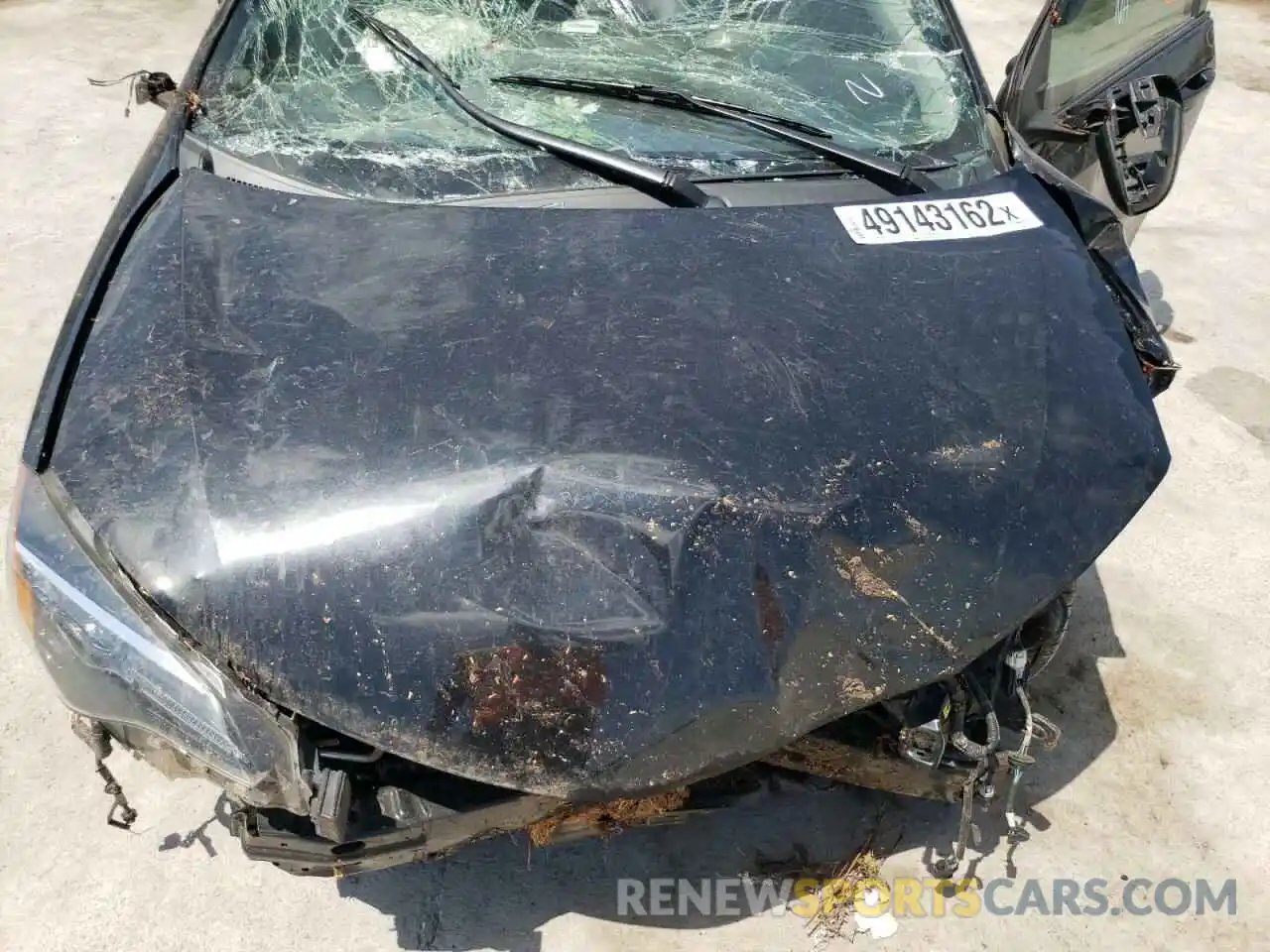 7 Photograph of a damaged car 2T1BURHE7KC177977 TOYOTA COROLLA 2019