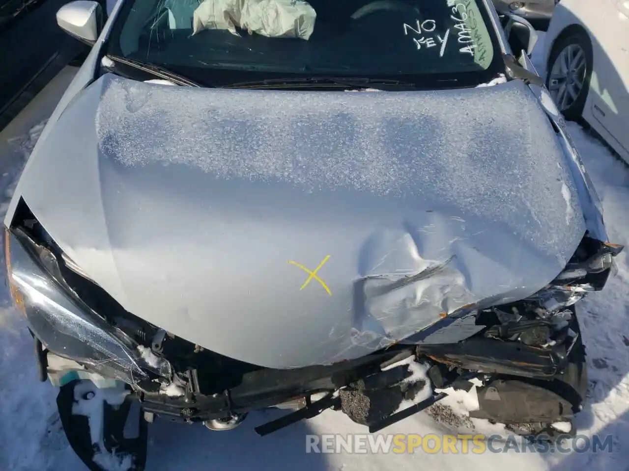 7 Photograph of a damaged car 2T1BURHE7KC178238 TOYOTA COROLLA 2019