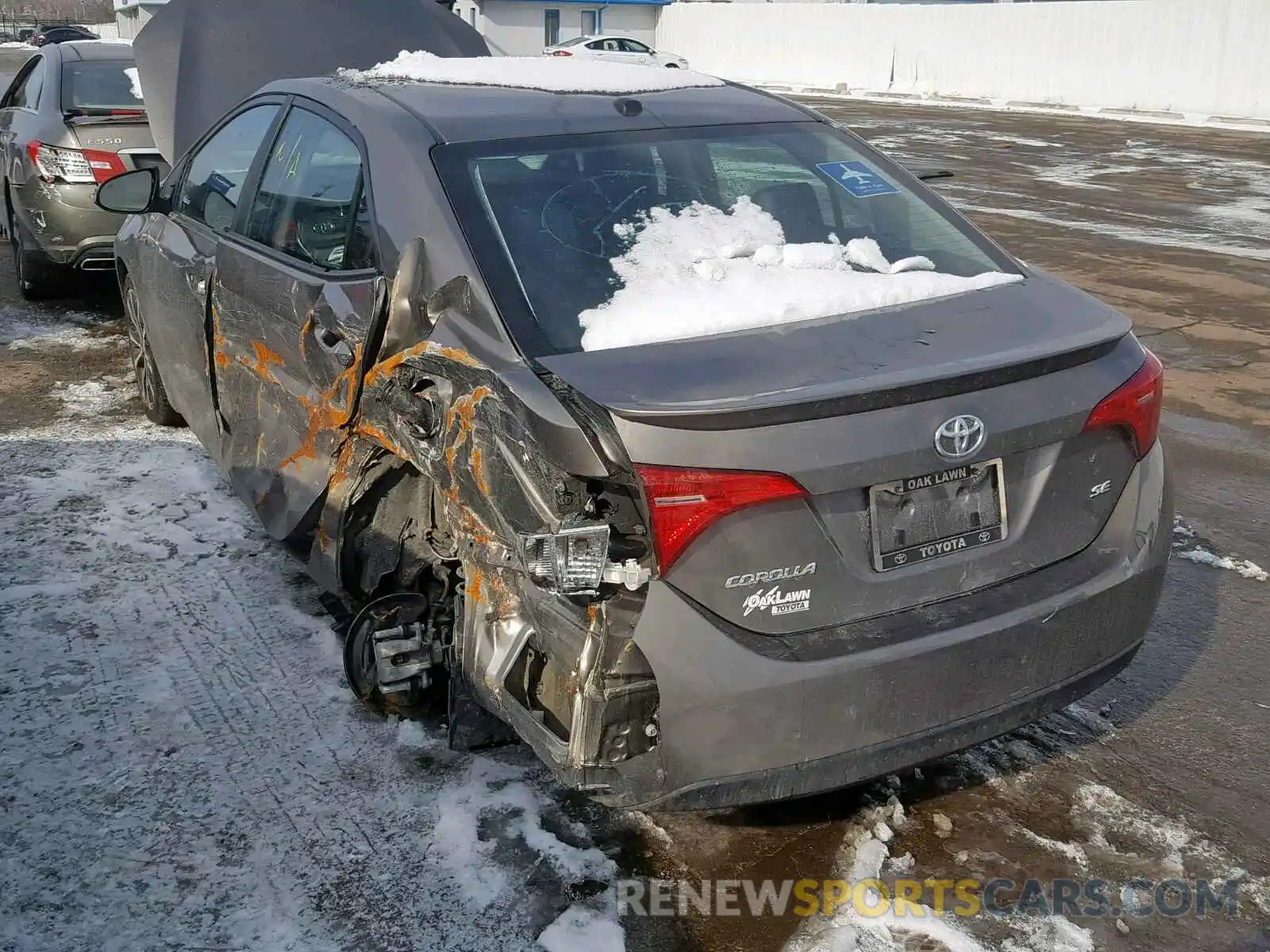 3 Photograph of a damaged car 2T1BURHE7KC178773 TOYOTA COROLLA 2019