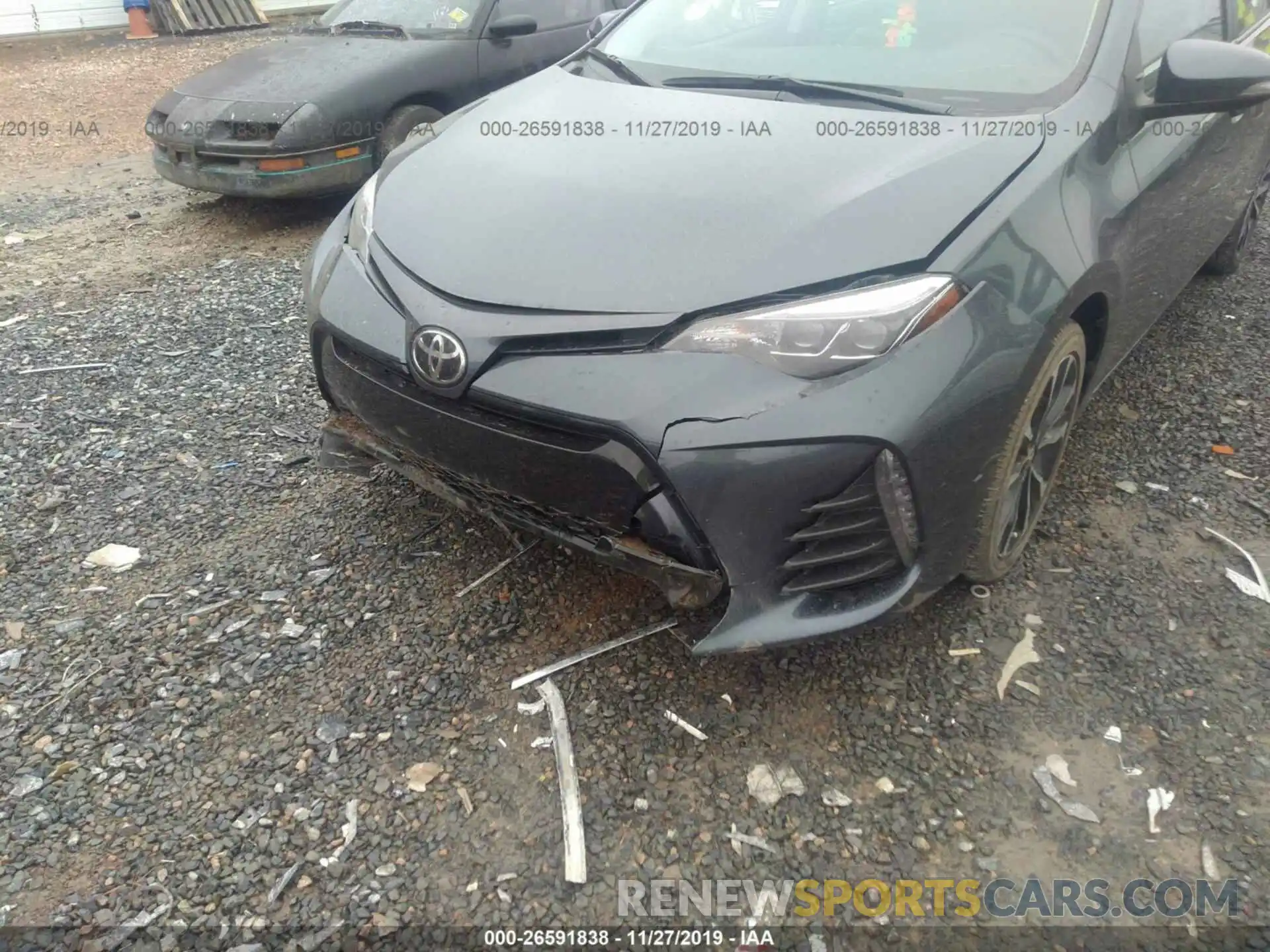 6 Photograph of a damaged car 2T1BURHE7KC179177 TOYOTA COROLLA 2019