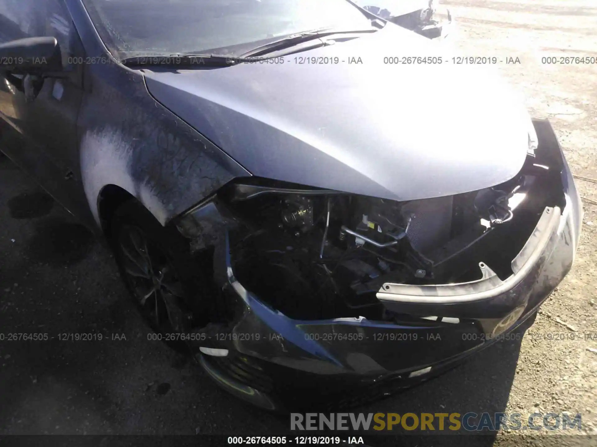 6 Photograph of a damaged car 2T1BURHE7KC179972 TOYOTA COROLLA 2019