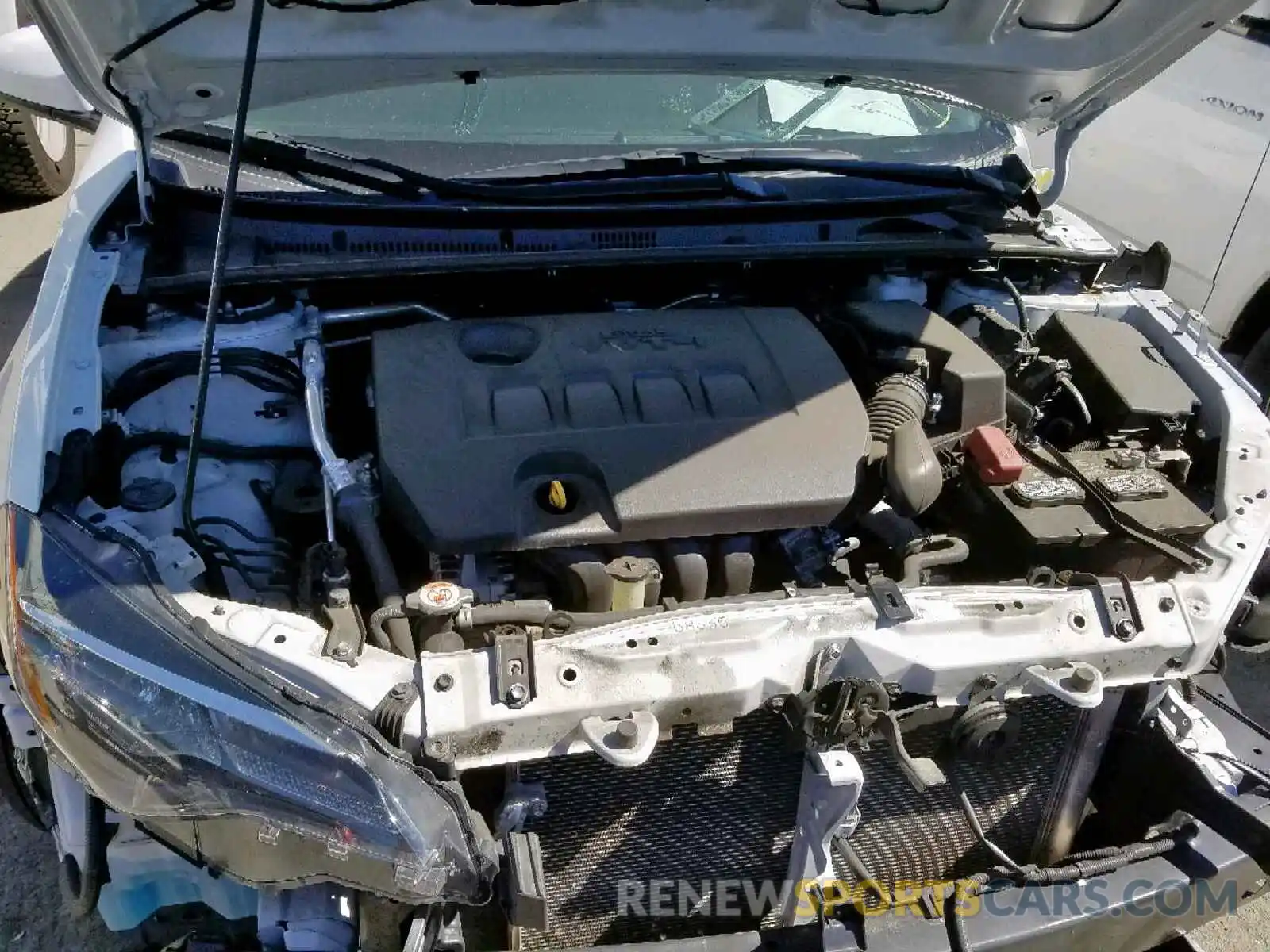 7 Photograph of a damaged car 2T1BURHE7KC180152 TOYOTA COROLLA 2019