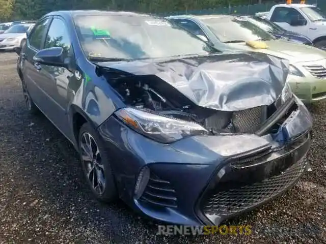 1 Photograph of a damaged car 2T1BURHE7KC180748 TOYOTA COROLLA 2019