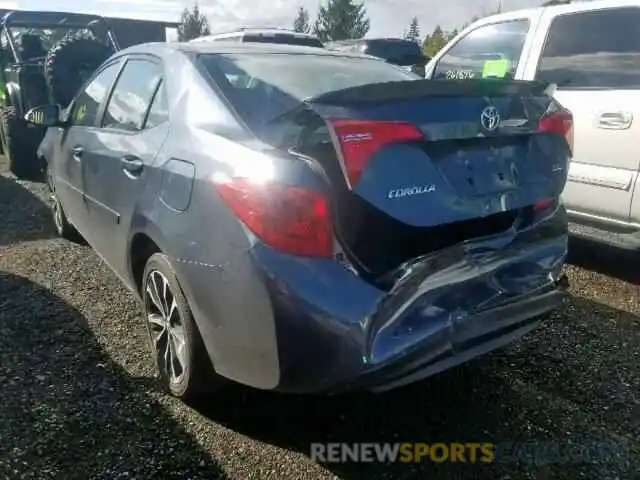 3 Photograph of a damaged car 2T1BURHE7KC180748 TOYOTA COROLLA 2019