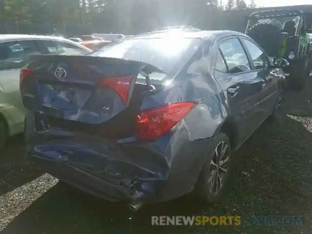 4 Photograph of a damaged car 2T1BURHE7KC180748 TOYOTA COROLLA 2019