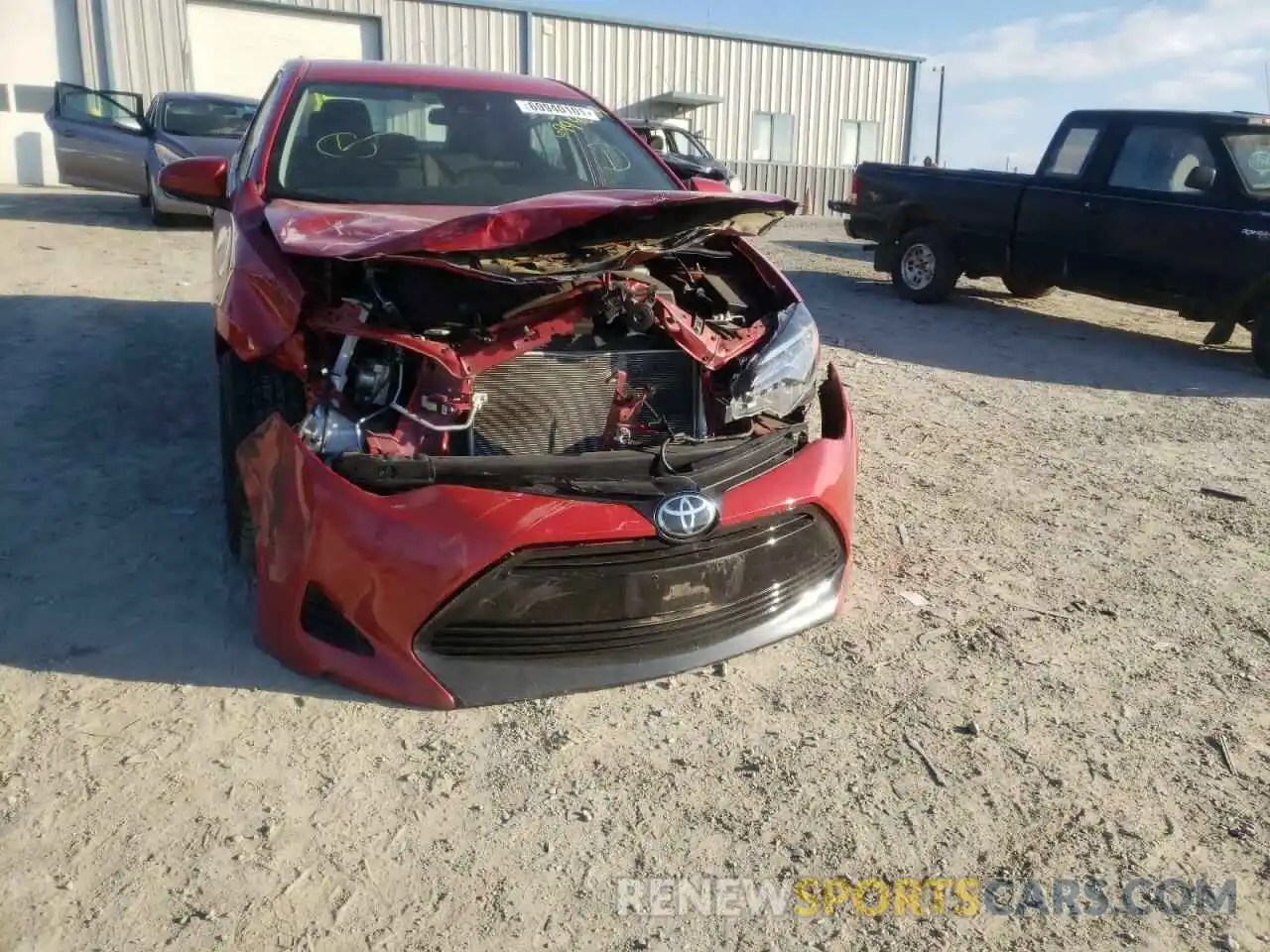 9 Photograph of a damaged car 2T1BURHE7KC180975 TOYOTA COROLLA 2019