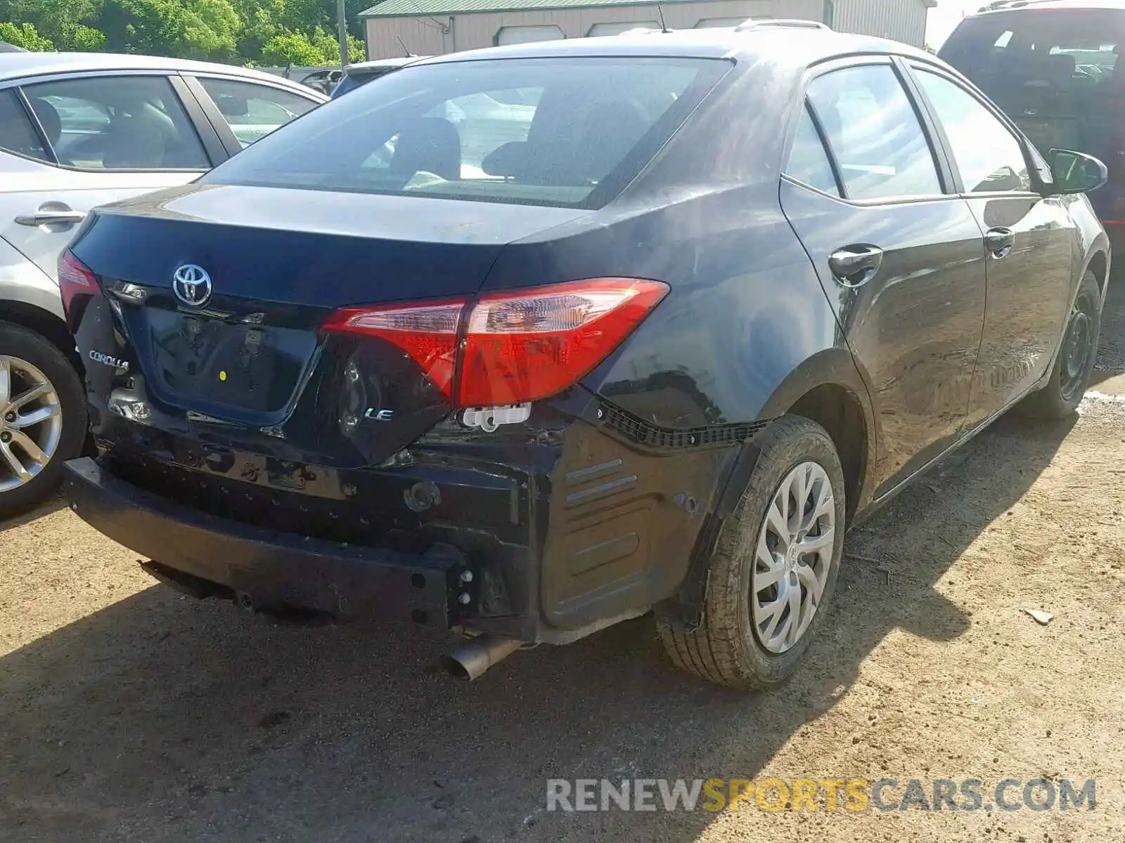 4 Photograph of a damaged car 2T1BURHE7KC180992 TOYOTA COROLLA 2019