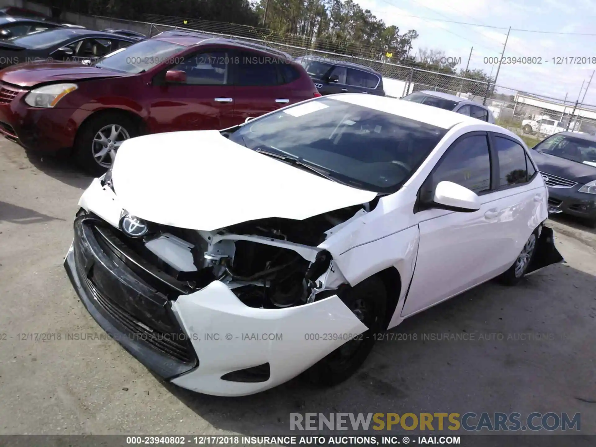 2 Photograph of a damaged car 2T1BURHE7KC181446 TOYOTA COROLLA 2019