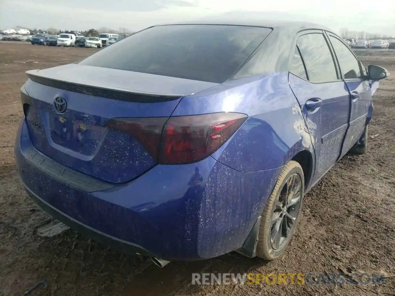 4 Photograph of a damaged car 2T1BURHE7KC182354 TOYOTA COROLLA 2019