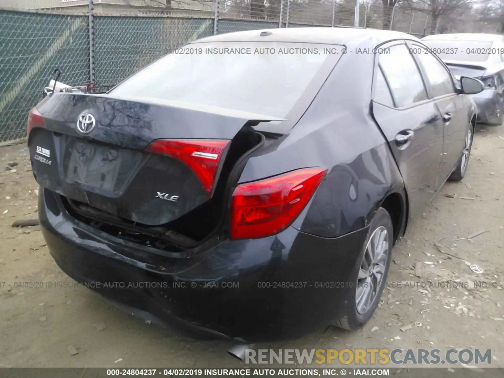 6 Photograph of a damaged car 2T1BURHE7KC182712 TOYOTA COROLLA 2019