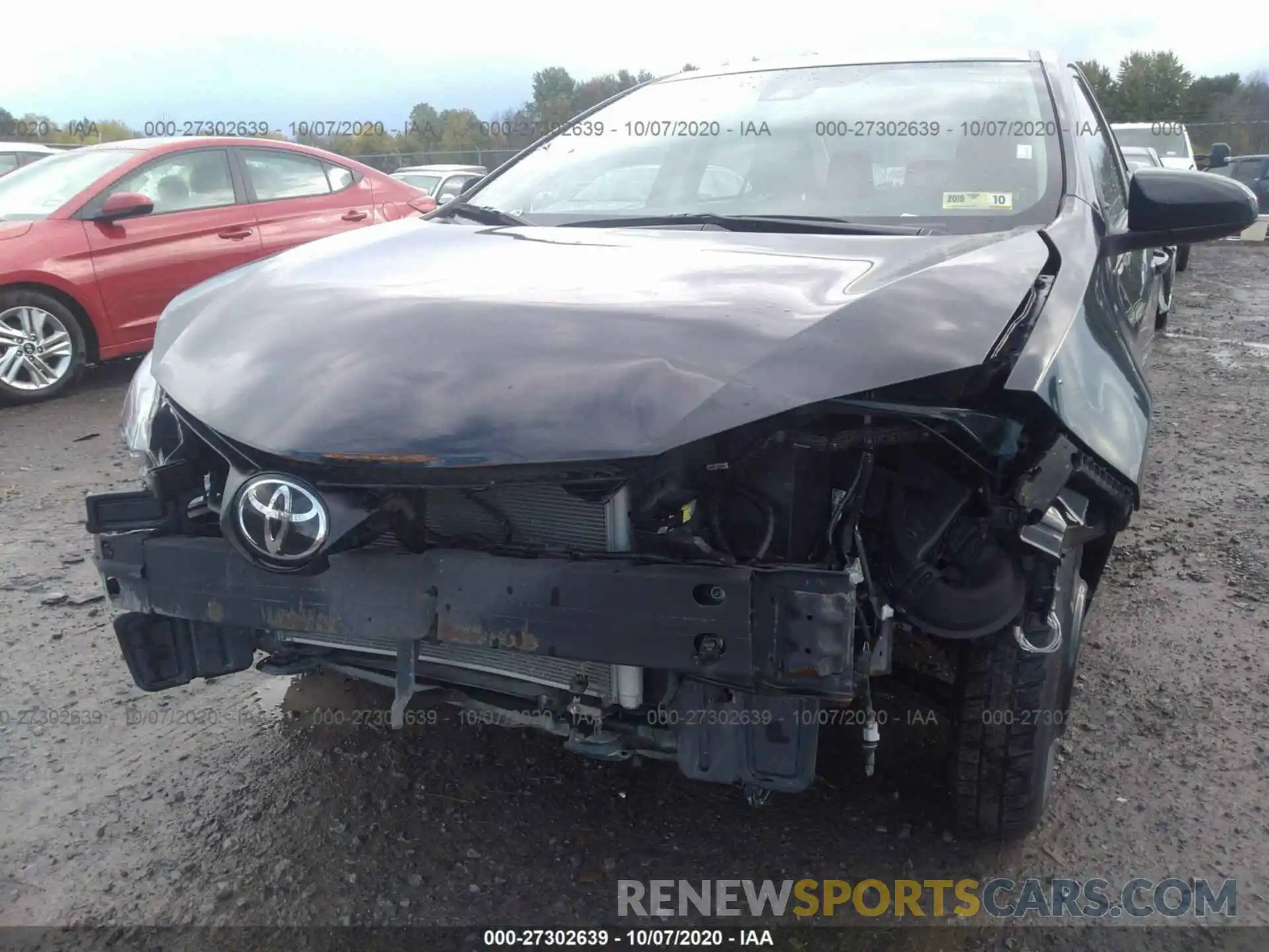 6 Photograph of a damaged car 2T1BURHE7KC183911 TOYOTA COROLLA 2019