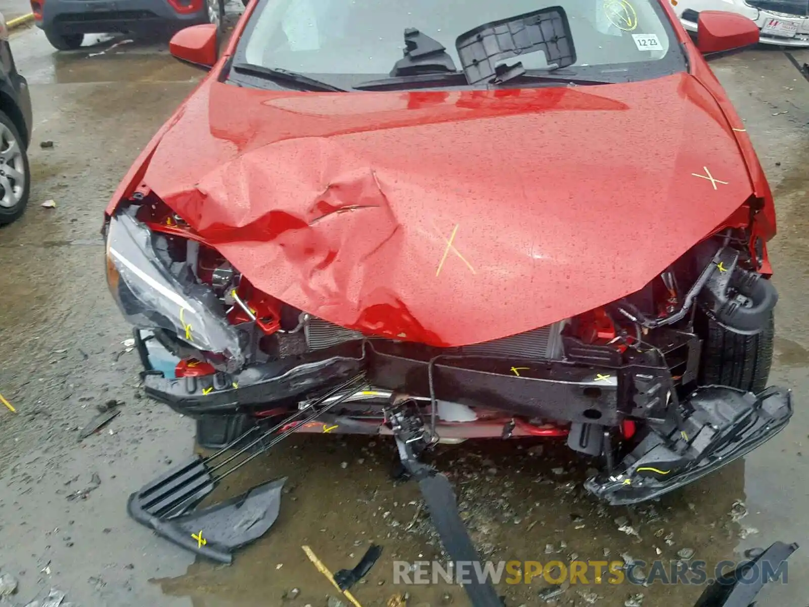 9 Photograph of a damaged car 2T1BURHE7KC184802 TOYOTA COROLLA 2019