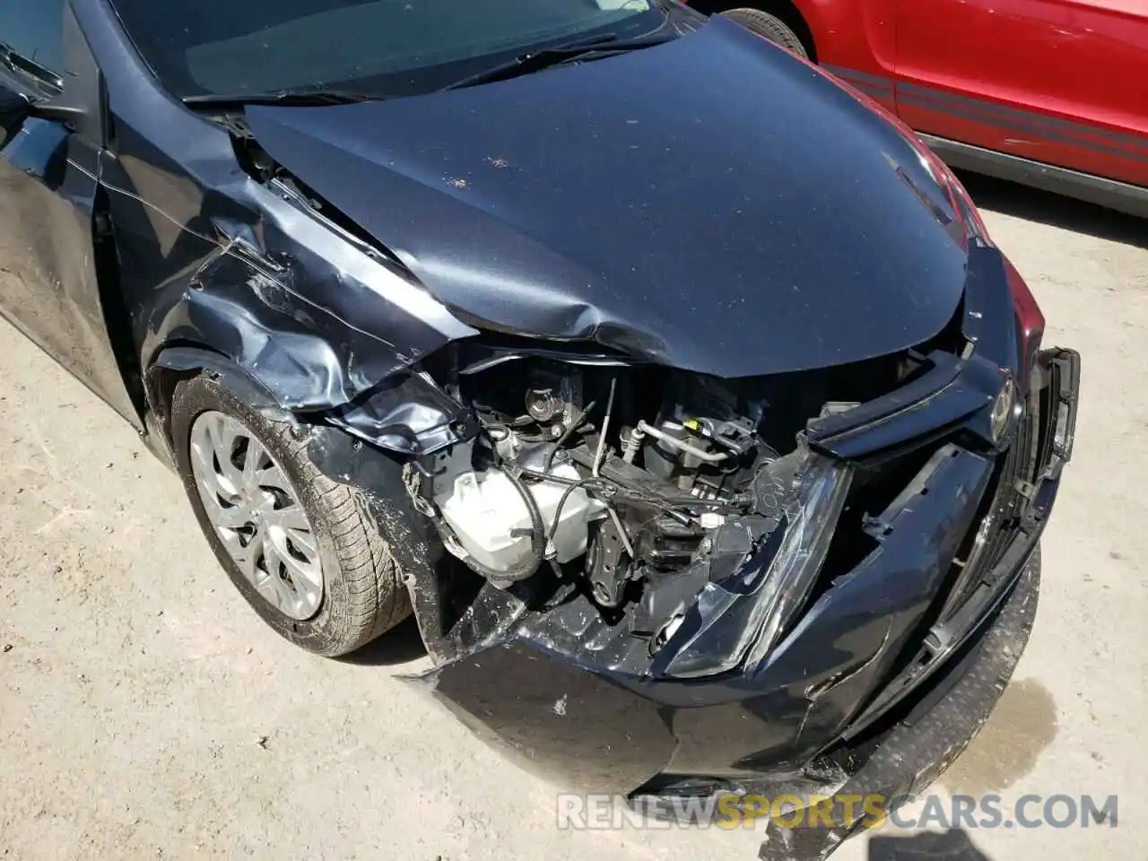 9 Photograph of a damaged car 2T1BURHE7KC188073 TOYOTA COROLLA 2019