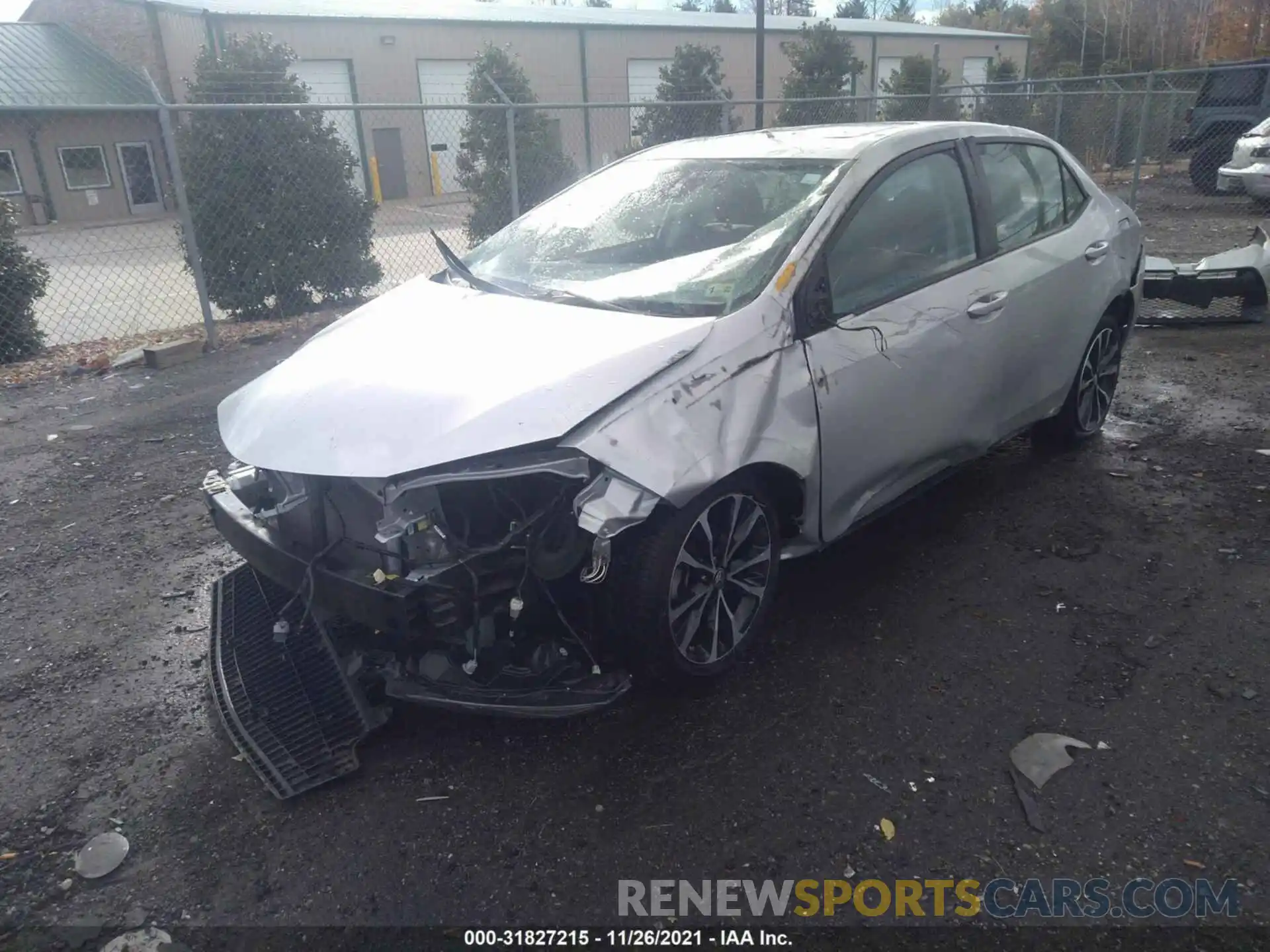 2 Photograph of a damaged car 2T1BURHE7KC191006 TOYOTA COROLLA 2019