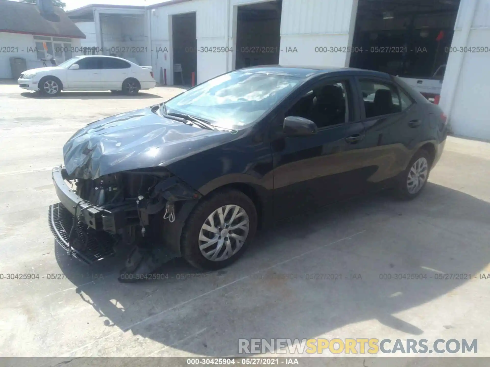 2 Photograph of a damaged car 2T1BURHE7KC191040 TOYOTA COROLLA 2019