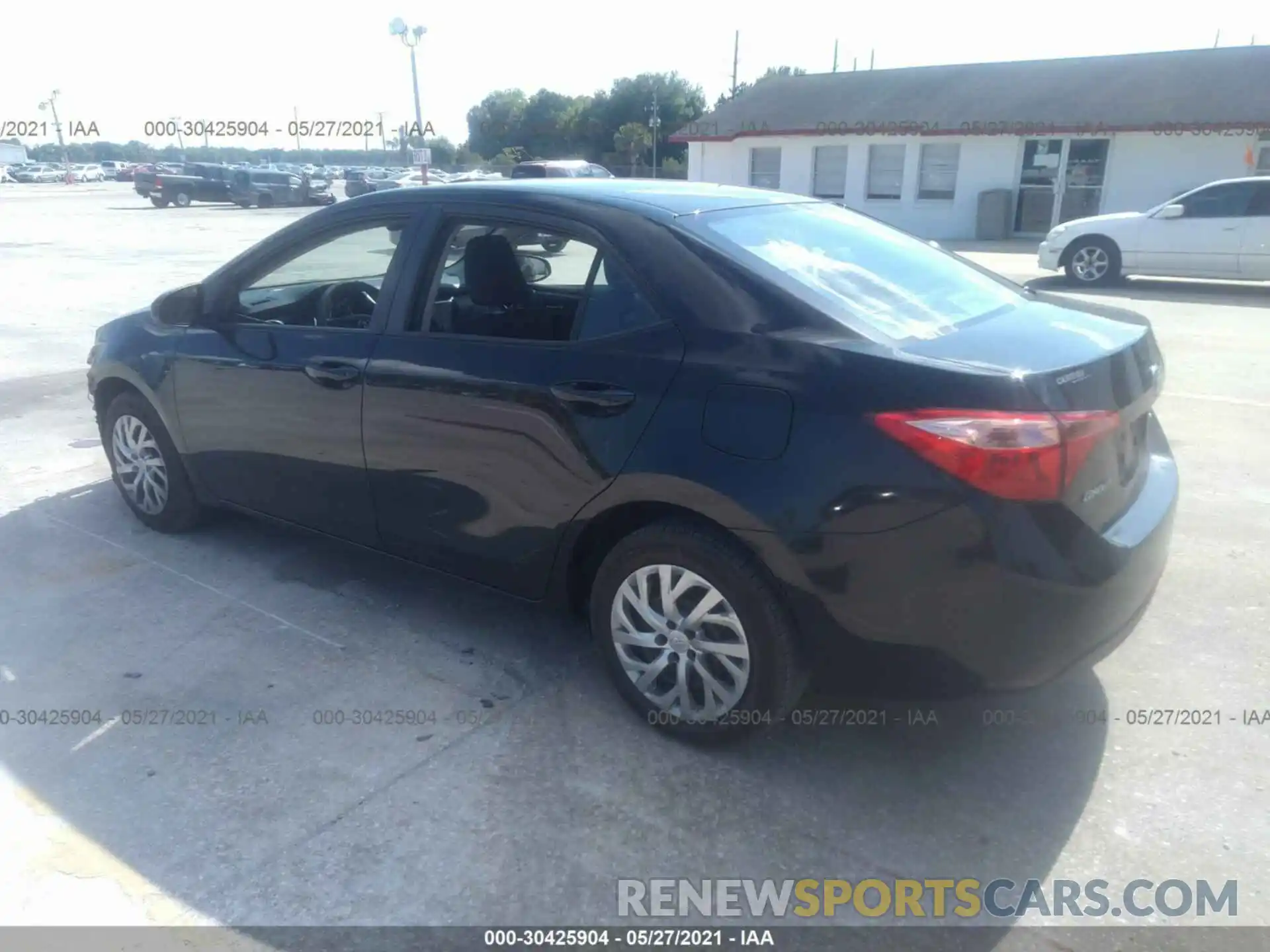 3 Photograph of a damaged car 2T1BURHE7KC191040 TOYOTA COROLLA 2019