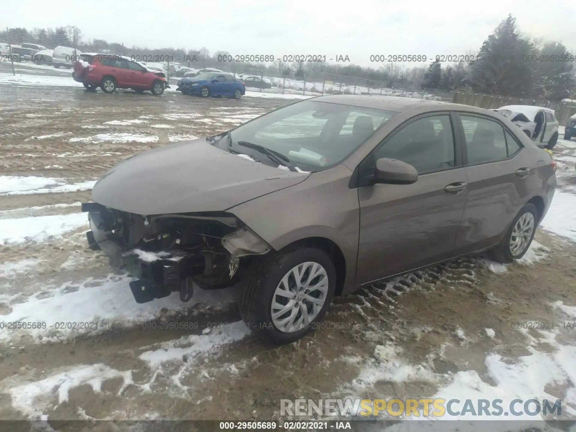 2 Photograph of a damaged car 2T1BURHE7KC192088 TOYOTA COROLLA 2019