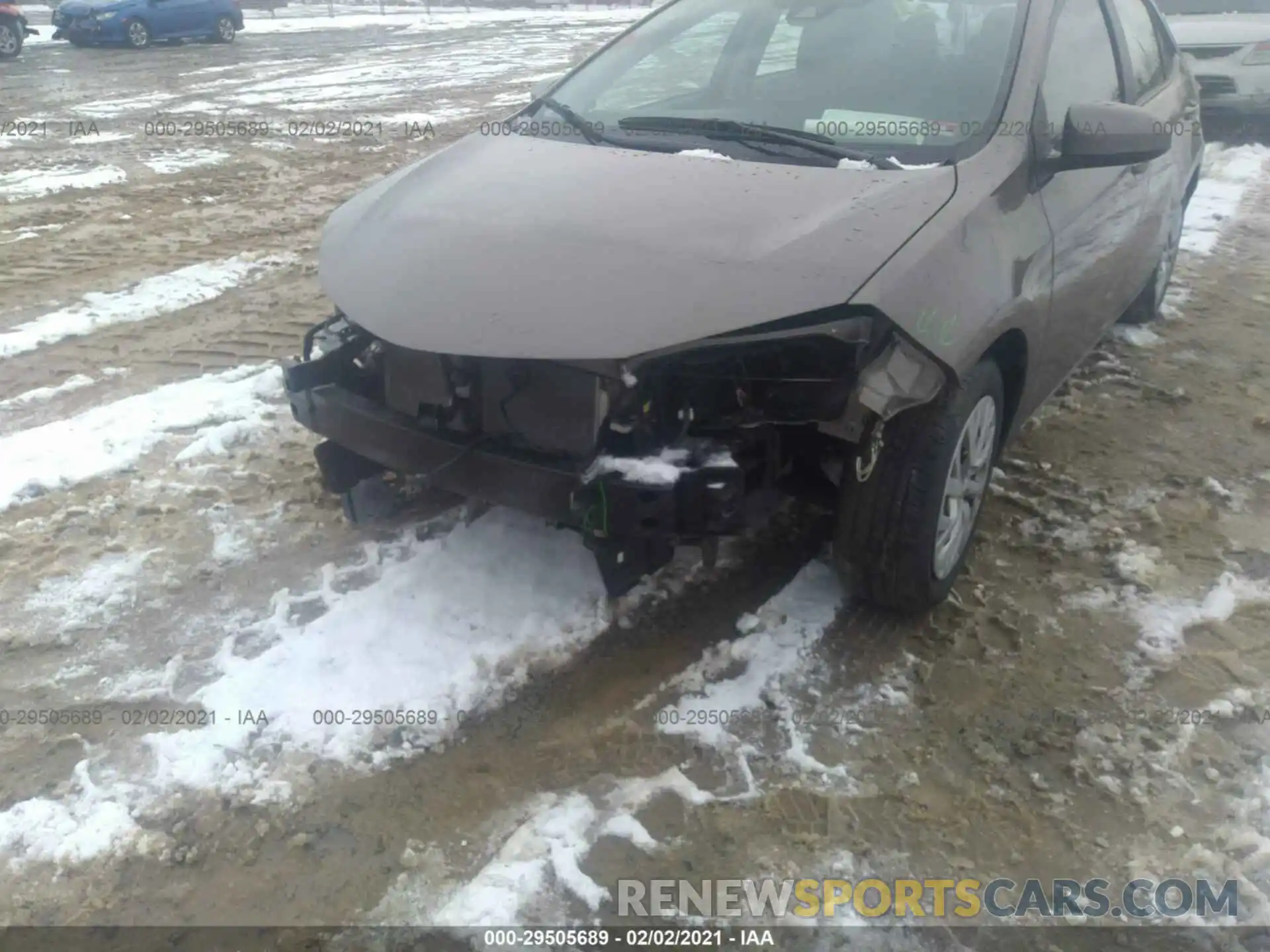 6 Photograph of a damaged car 2T1BURHE7KC192088 TOYOTA COROLLA 2019