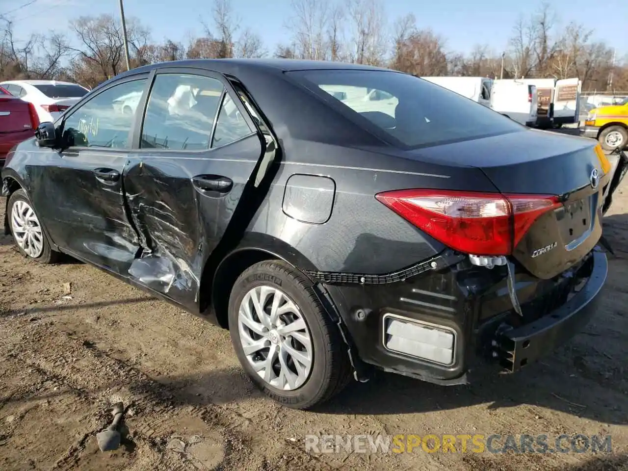 10 Photograph of a damaged car 2T1BURHE7KC192236 TOYOTA COROLLA 2019