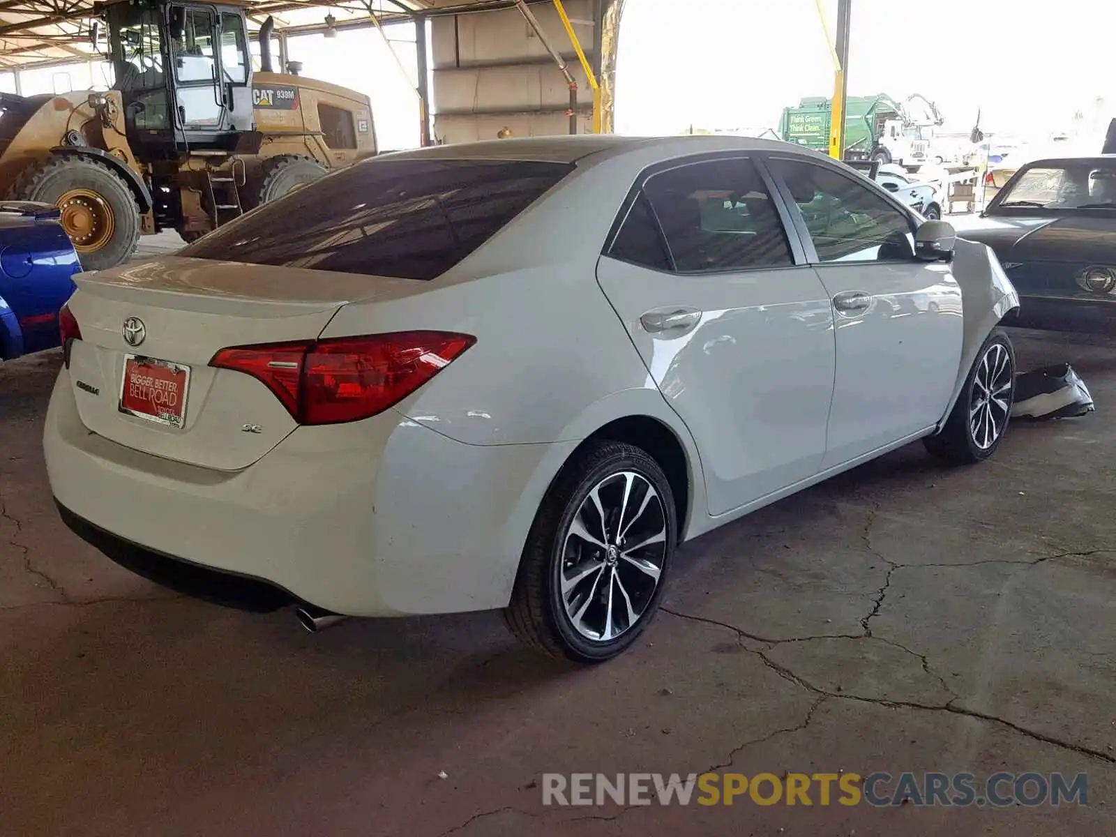 4 Photograph of a damaged car 2T1BURHE7KC192687 TOYOTA COROLLA 2019