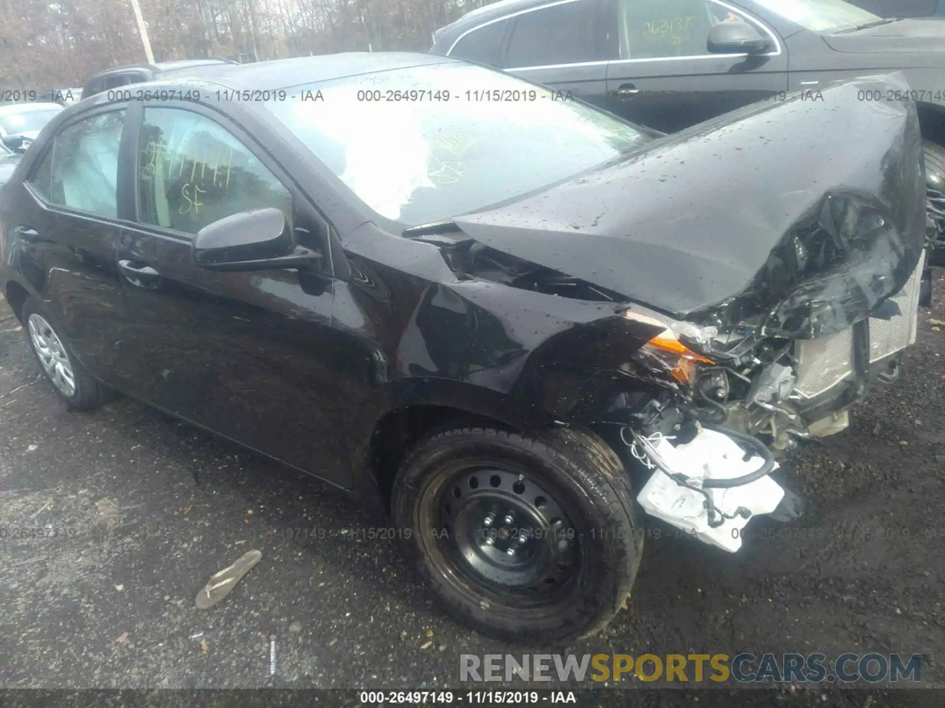 1 Photograph of a damaged car 2T1BURHE7KC194391 TOYOTA COROLLA 2019