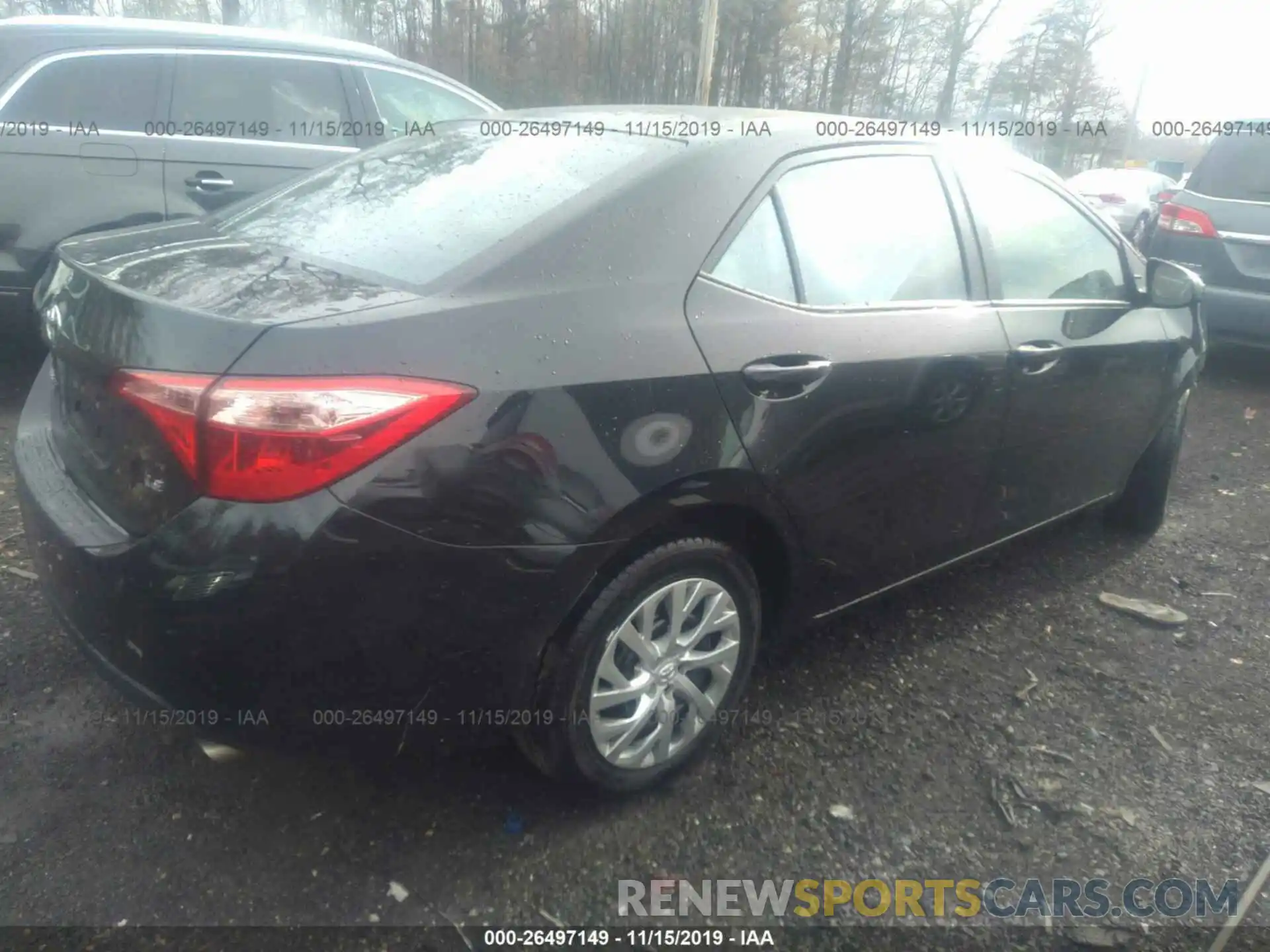 4 Photograph of a damaged car 2T1BURHE7KC194391 TOYOTA COROLLA 2019