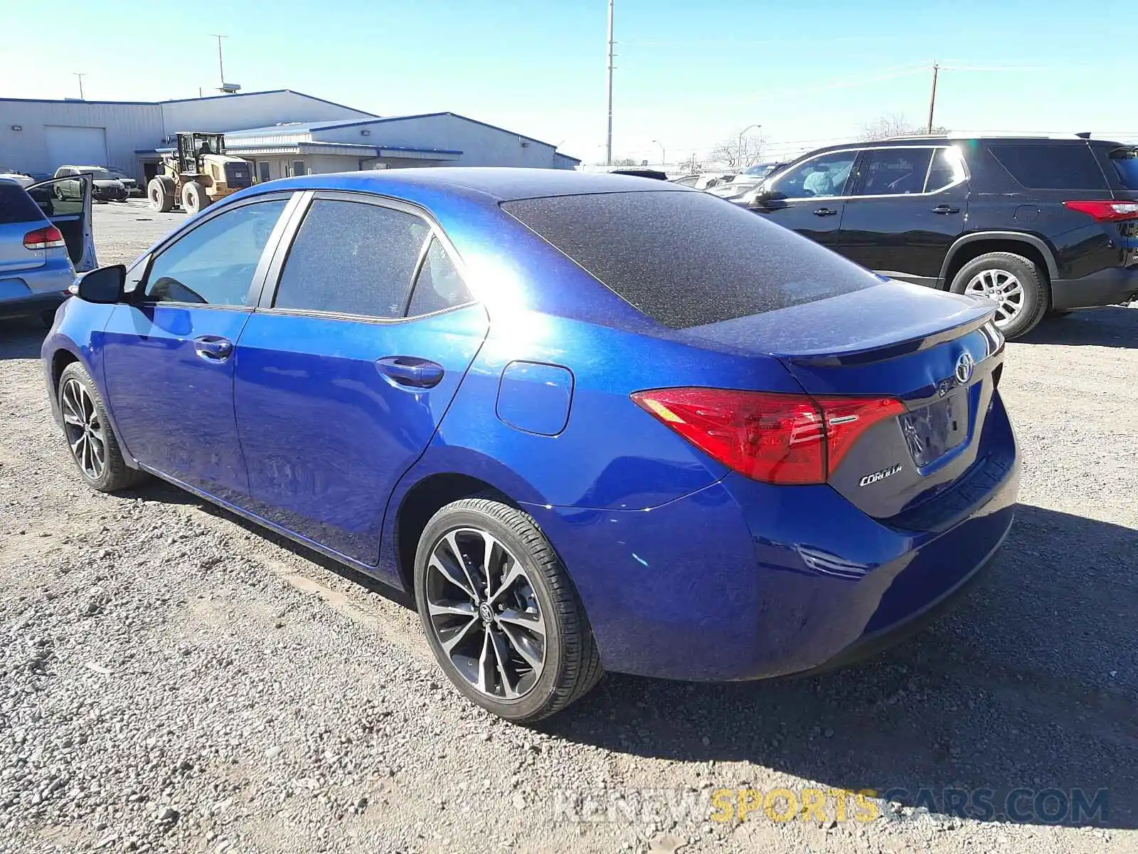 3 Photograph of a damaged car 2T1BURHE7KC198540 TOYOTA COROLLA 2019