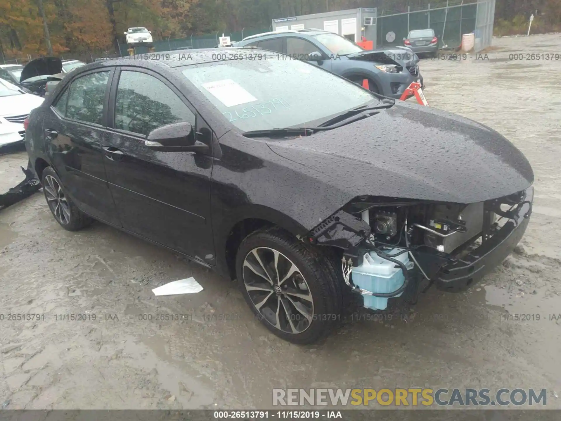 1 Photograph of a damaged car 2T1BURHE7KC200285 TOYOTA COROLLA 2019